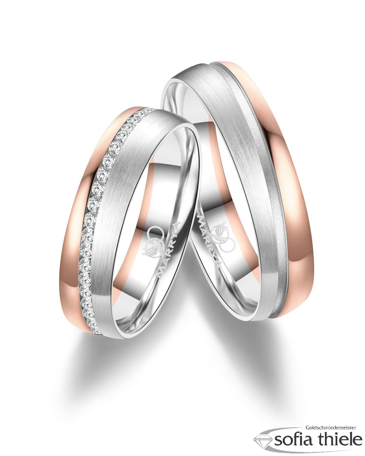 Trauringe Gold Paar GO-49