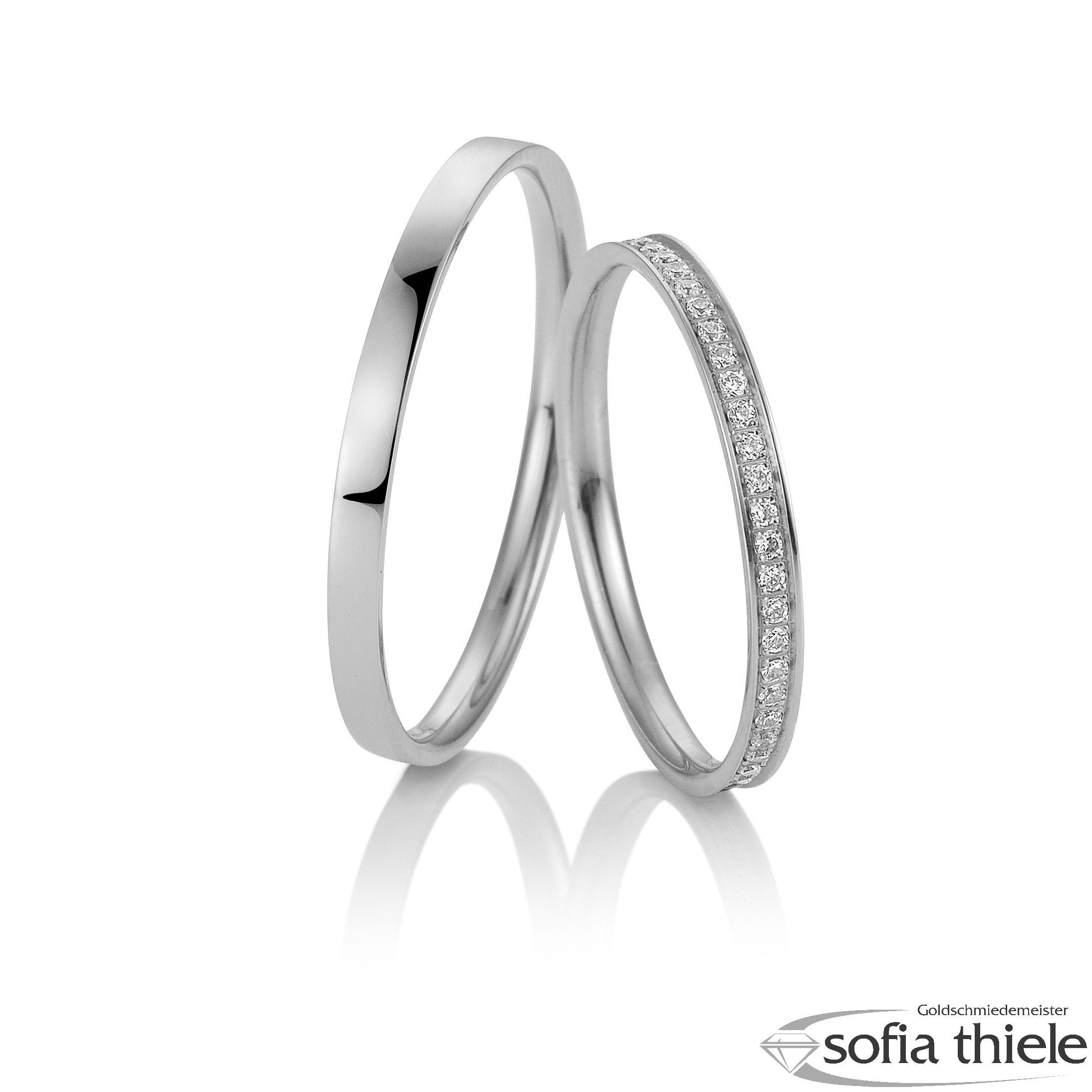 Trauringe Gold Paar 49-81781-585W