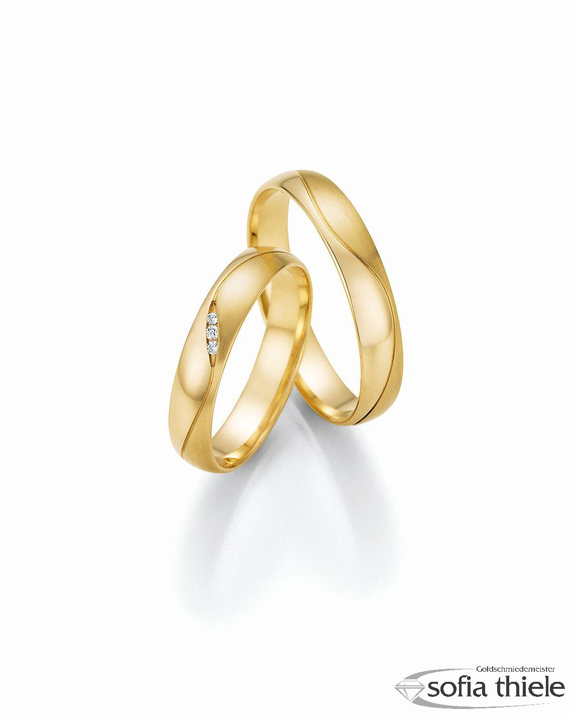 Trauringe Gold Paar 66-61010-040