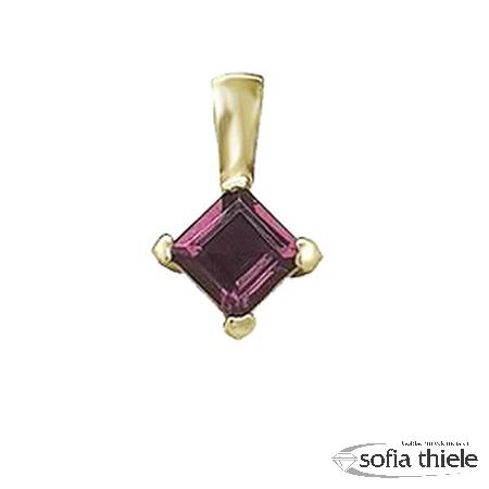 Kettenanhänger Gold m. Farbst. 64.2089.55