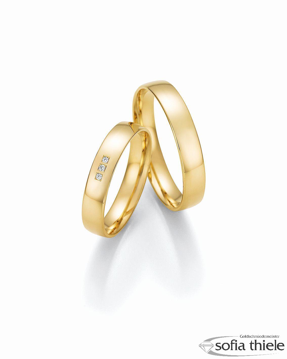 Trauringe Gold Paar 66-61030-040