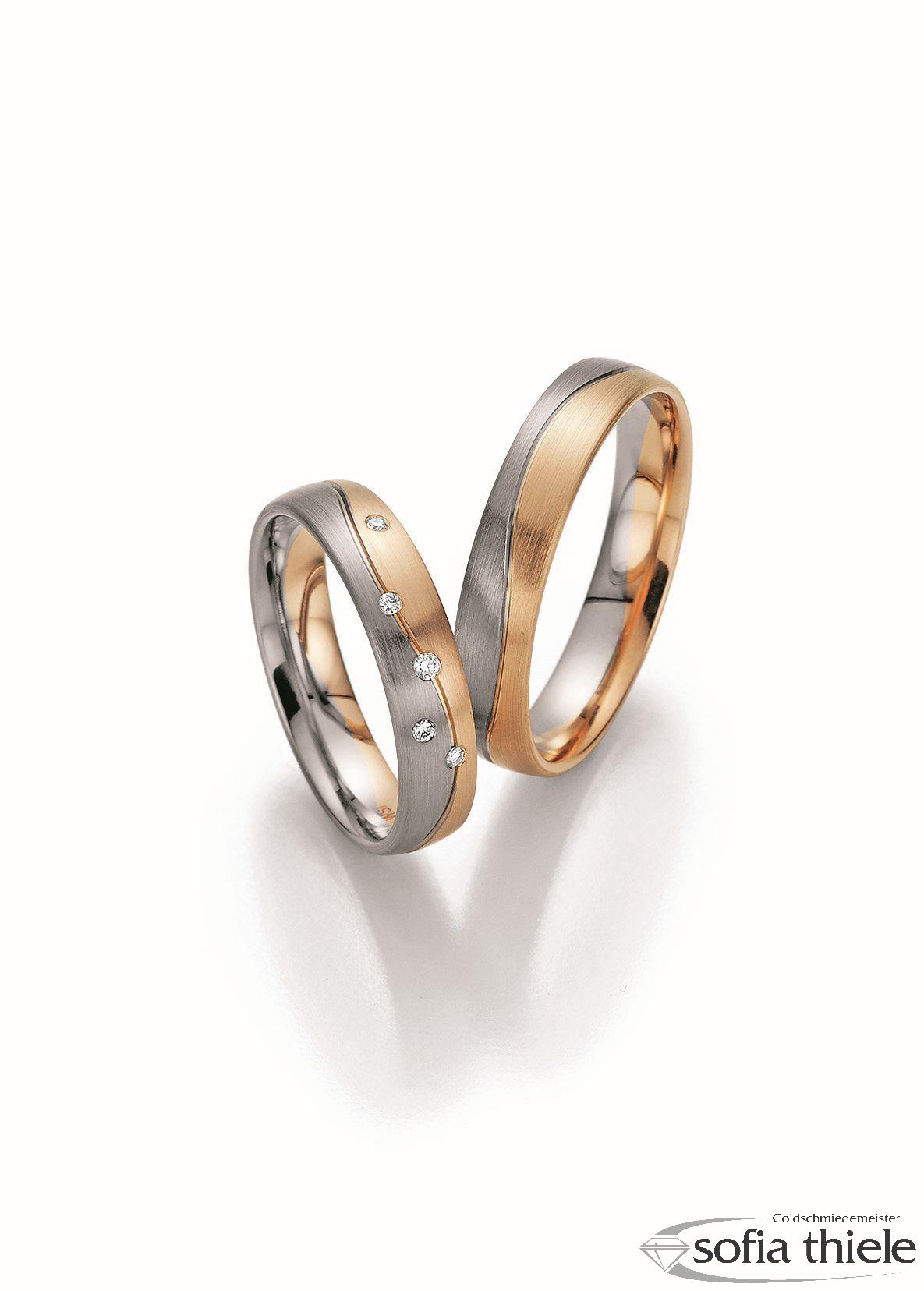 Trauring Palladium Paar 88444-045