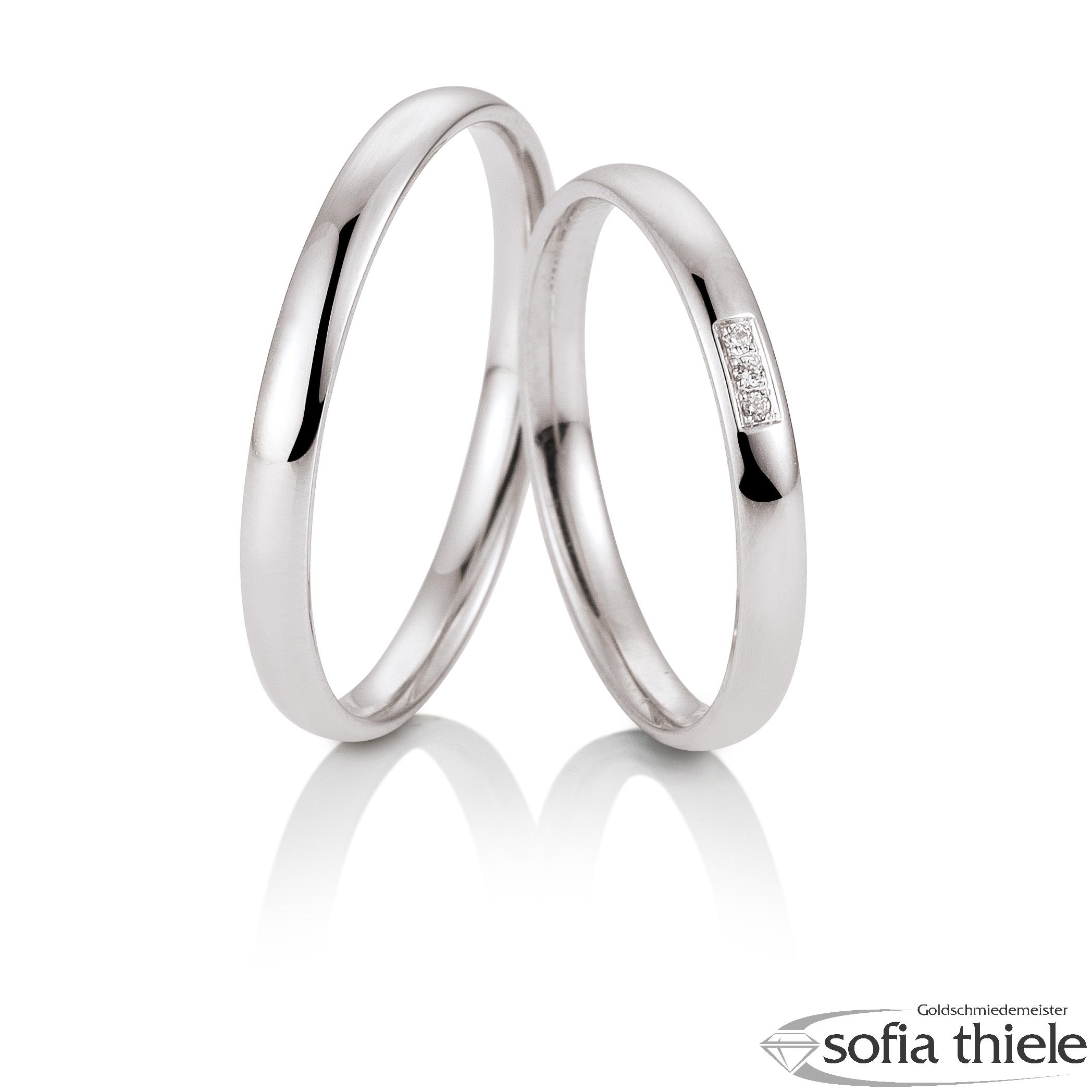 Trauringe Gold Paar 49-81763-375W