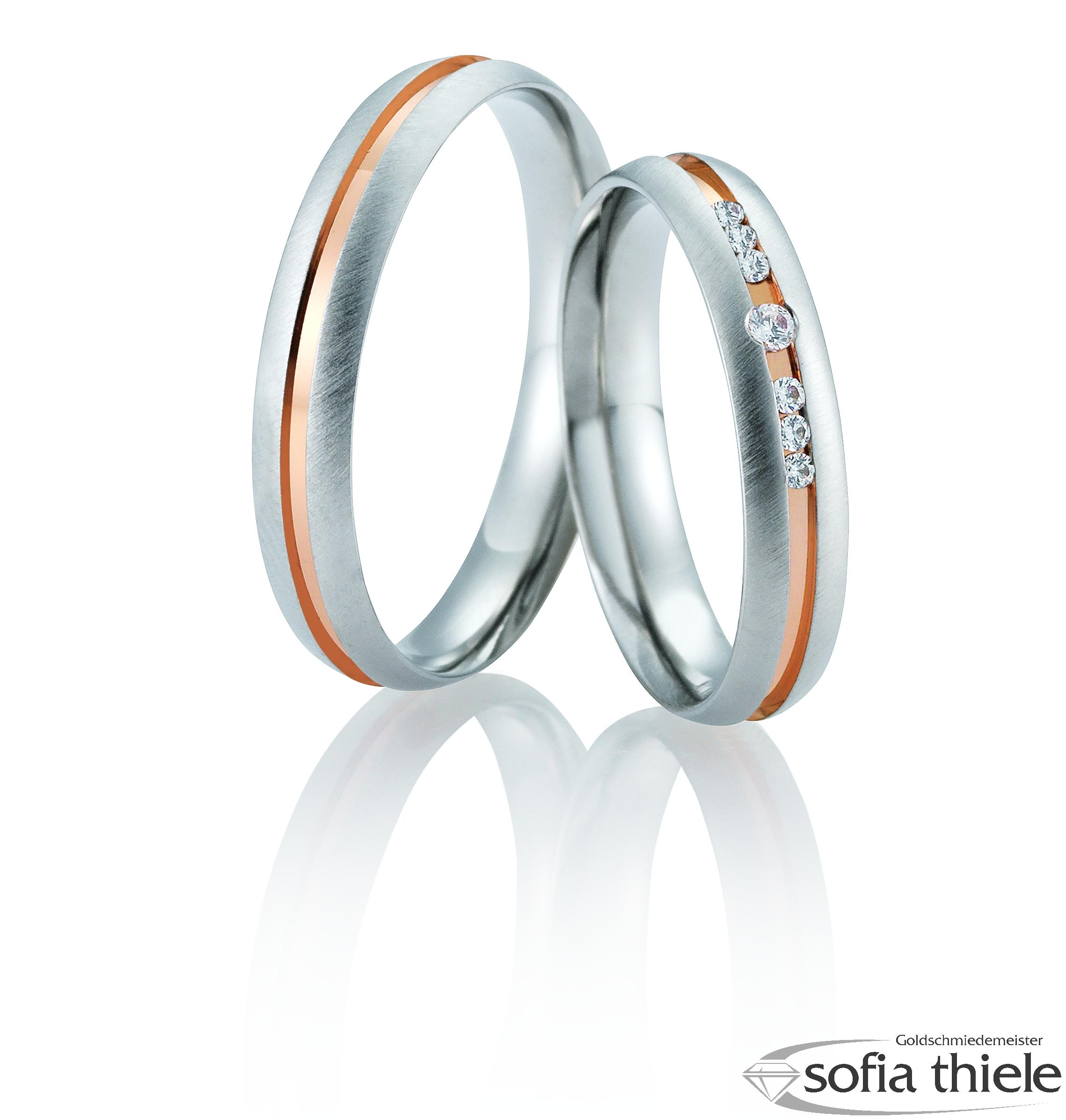 Trauring Palladium Paar B-48-02659-60