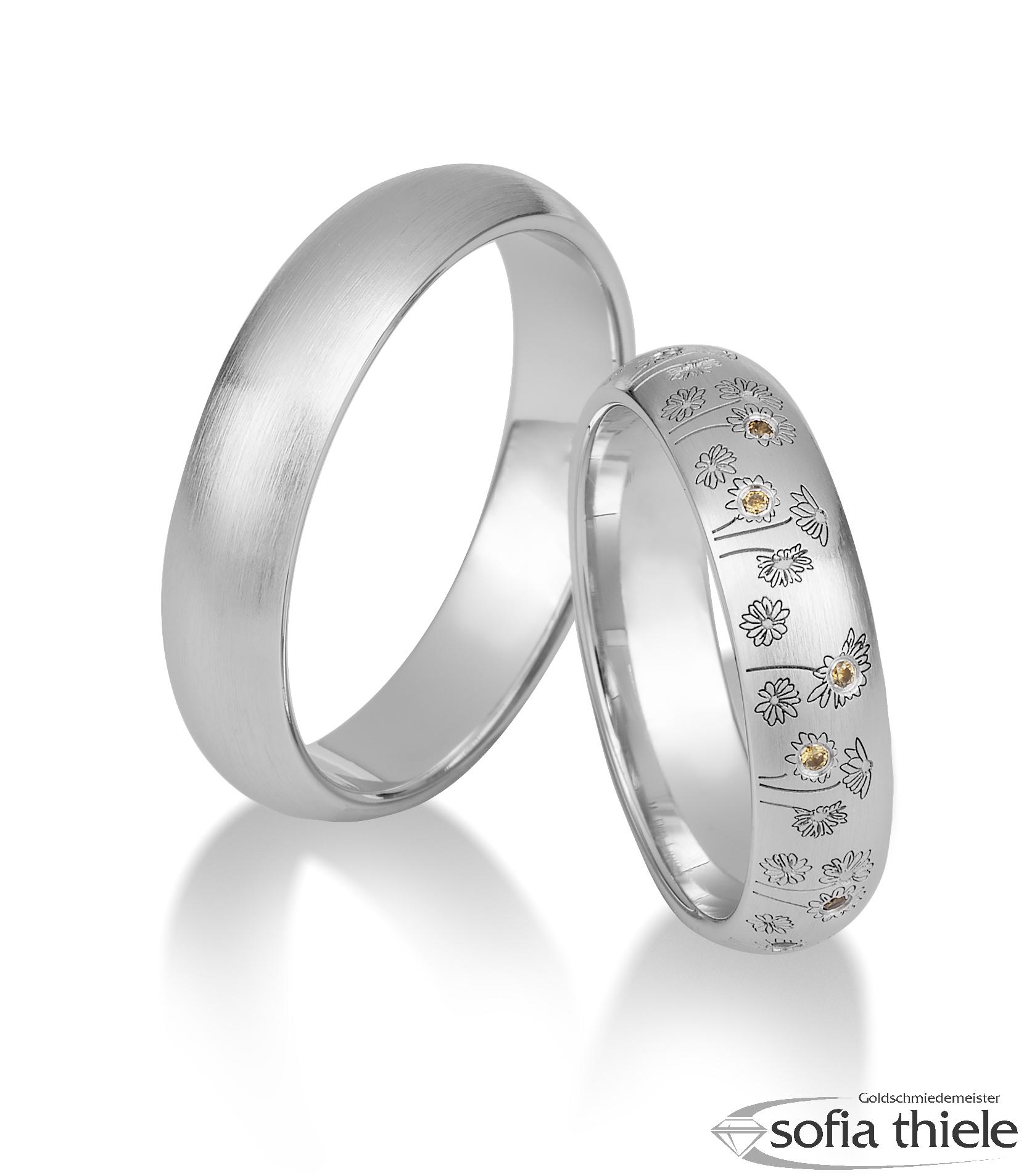 Trauringe Gold Paar 49-81673-0-375W