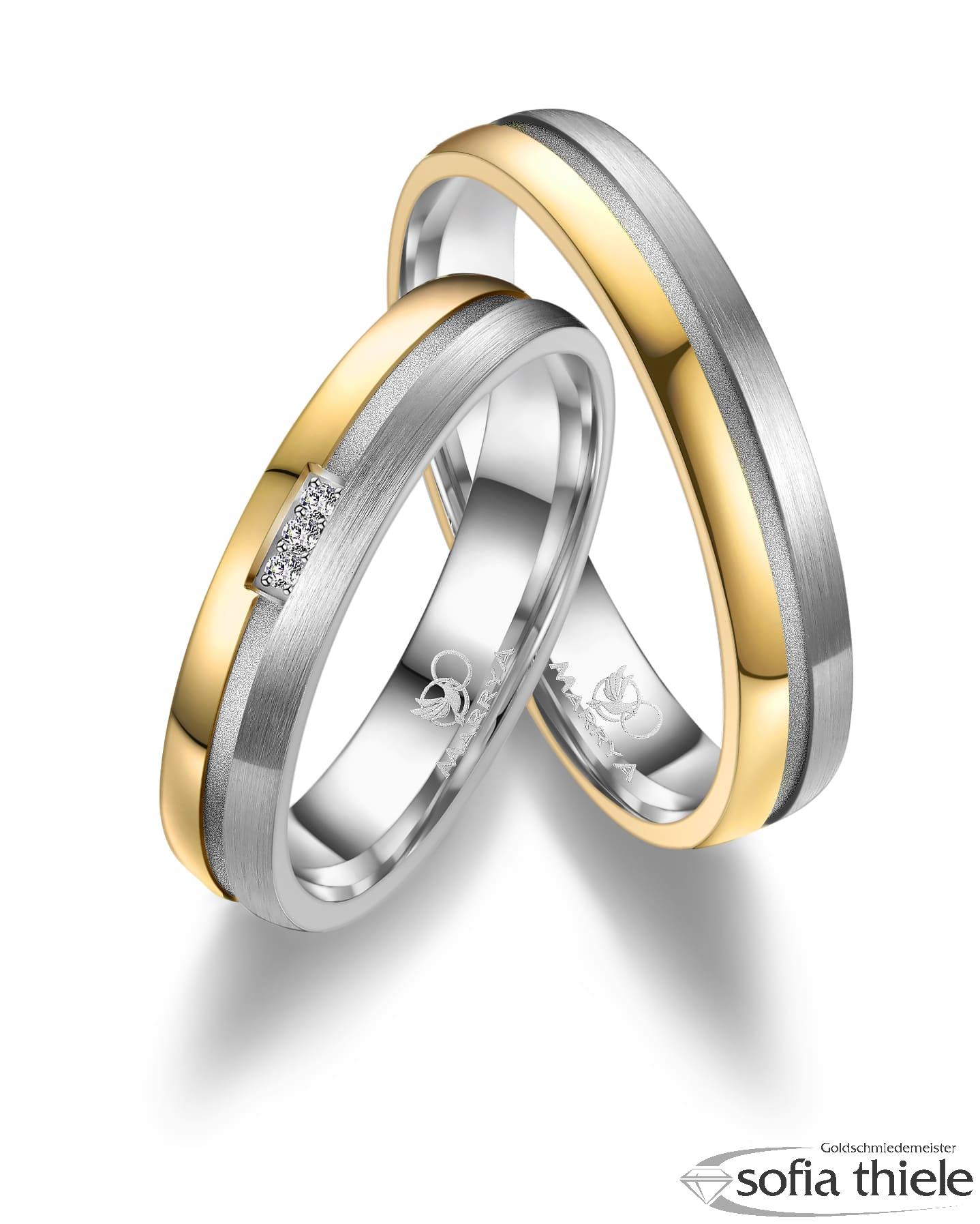 Trauringe Titan Paar TI-13