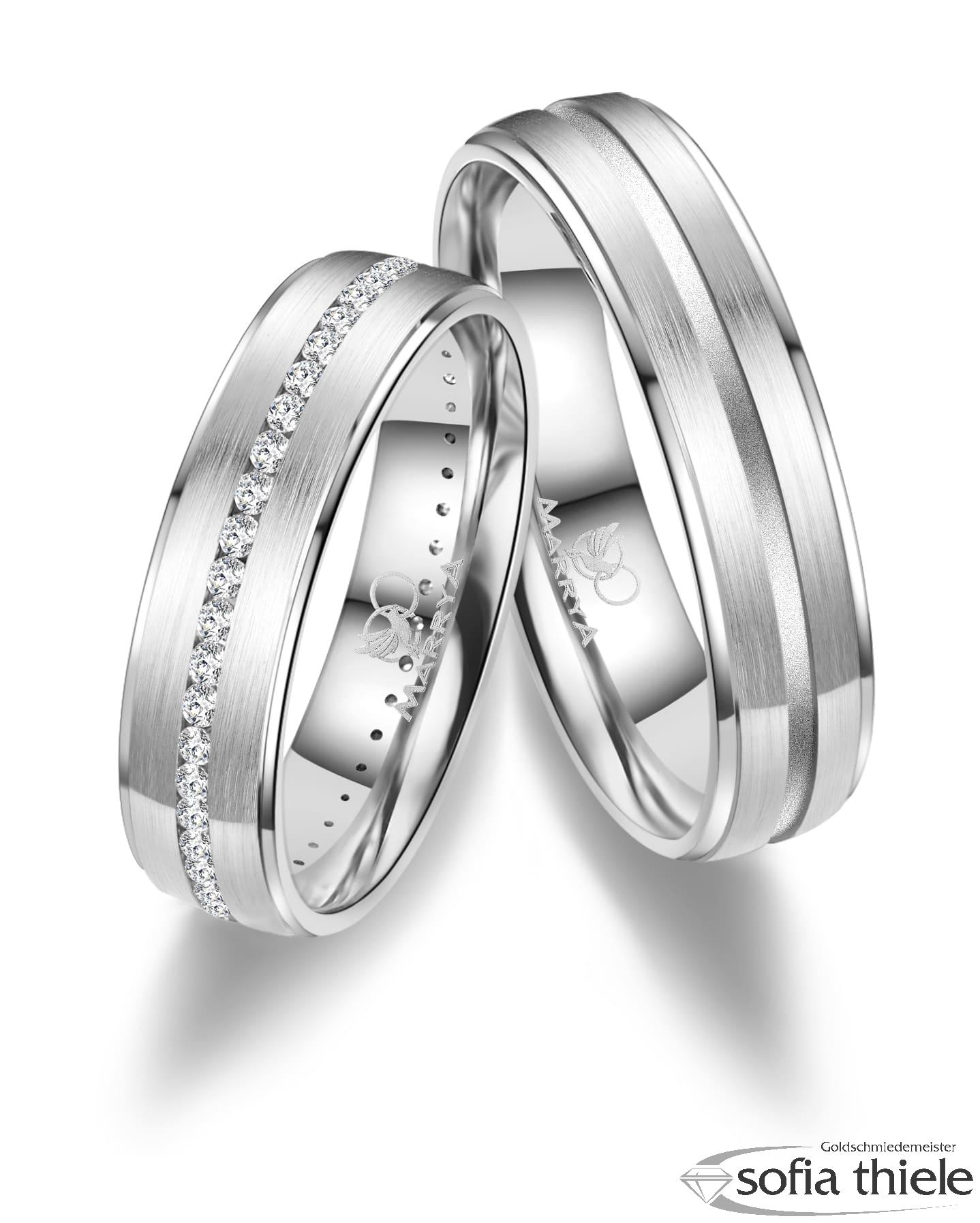 Trauringe Gold Paar GO-46