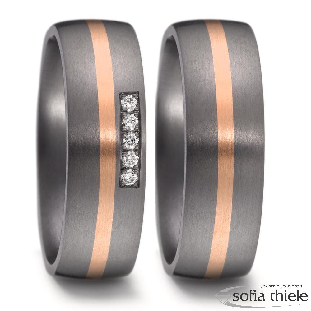 Trauringe Tantal Paar 59616-003