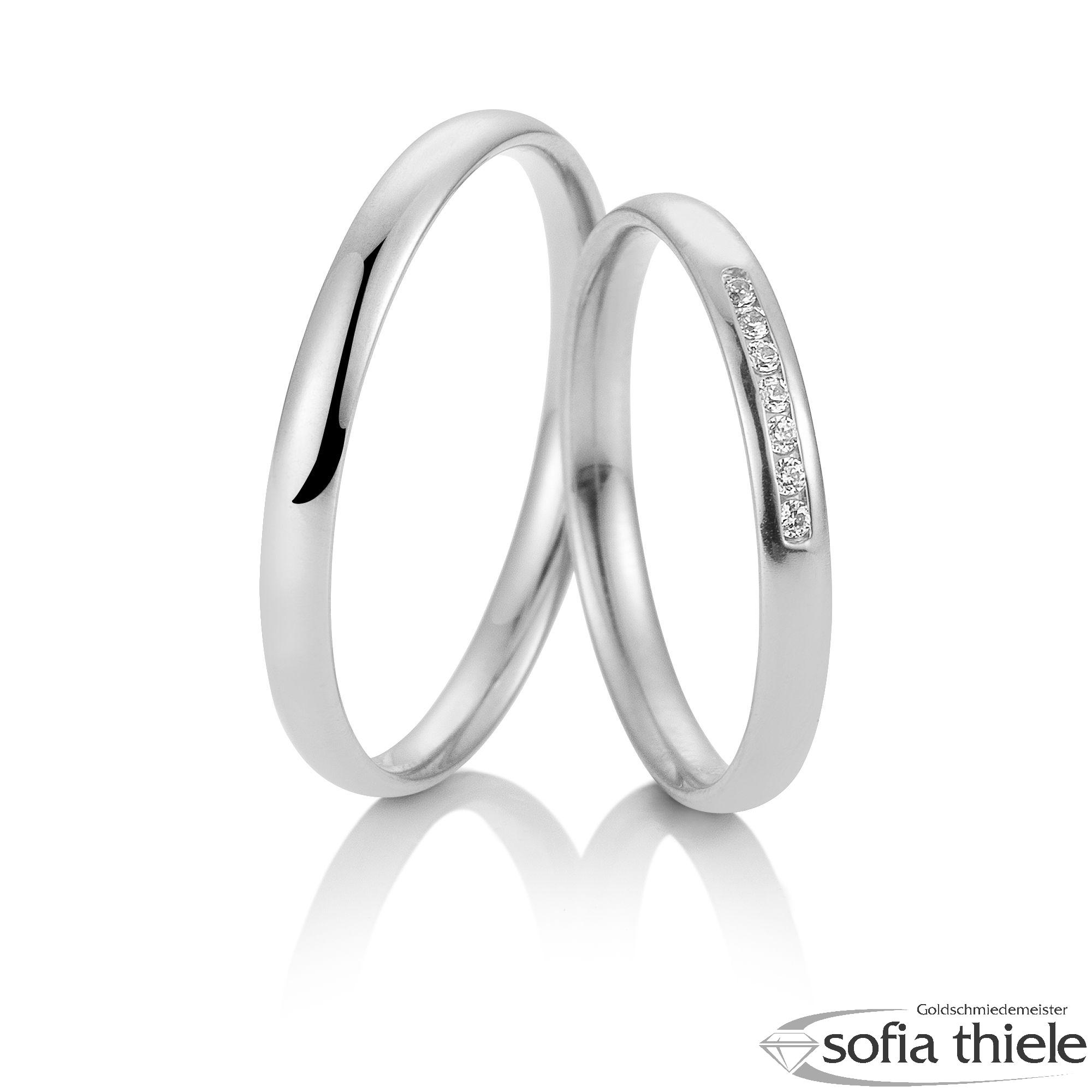 Trauringe Gold Paar 49-81773-375W