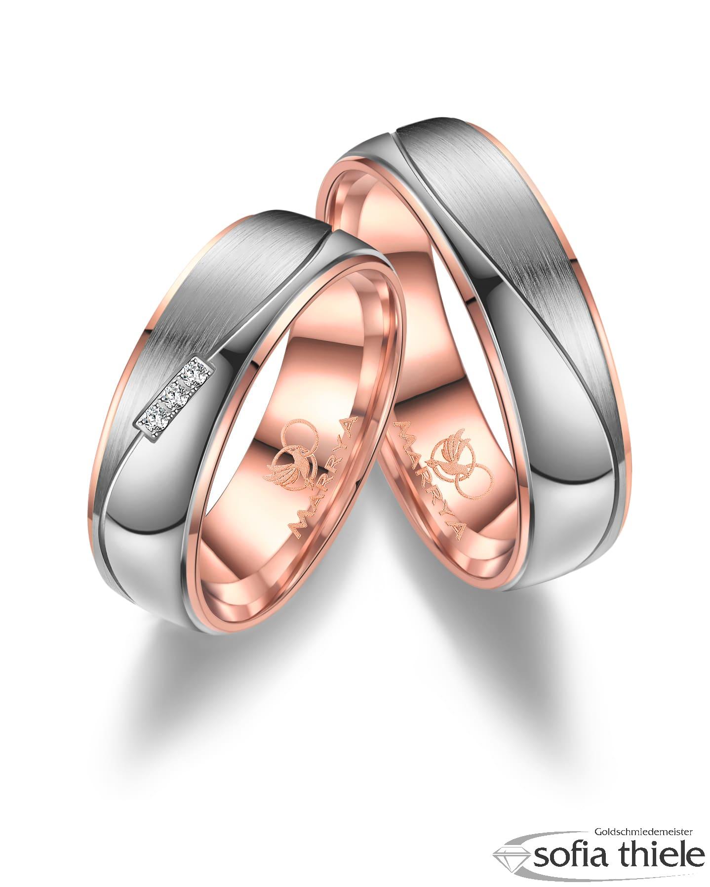 Trauringe Titan Paar TI-25