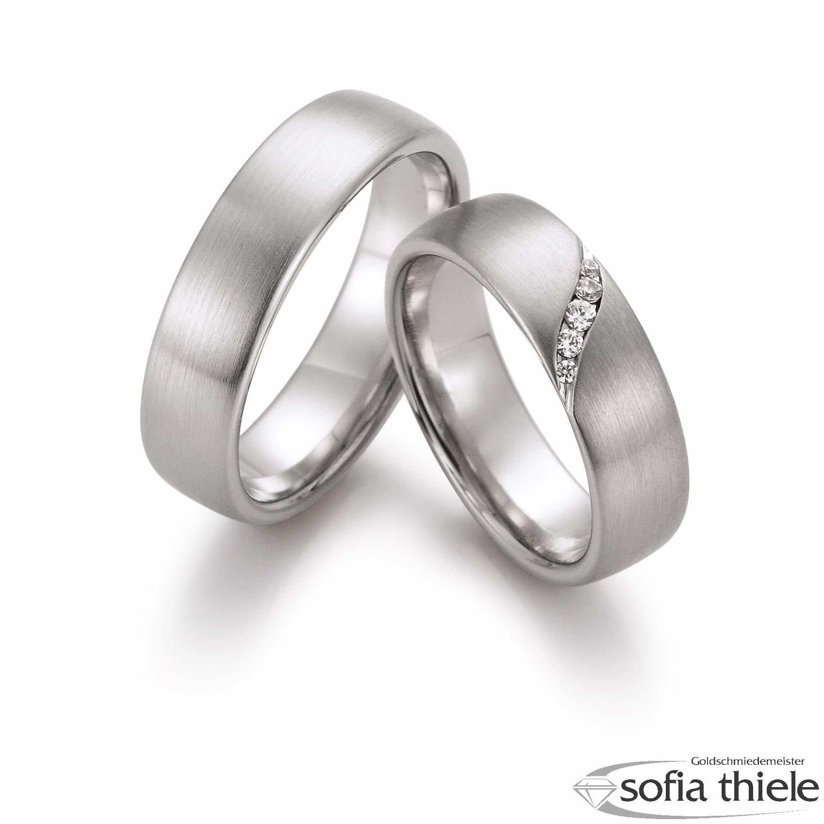 Trauringe Gold Paar G-28412-6-375W