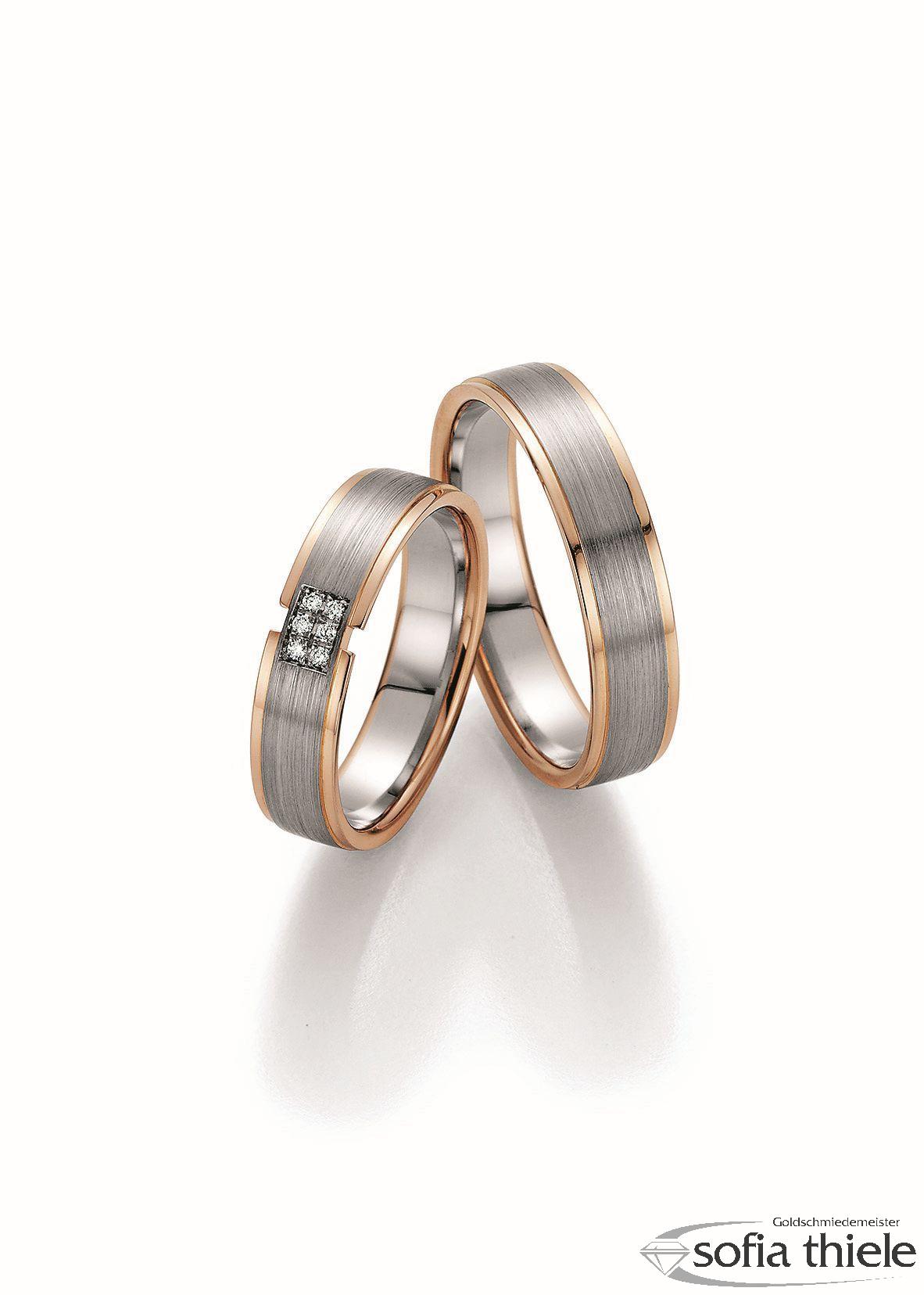 Trauring Palladium Paar 88439