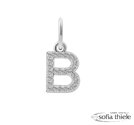 Kettenanhänger Silber m. Zirk. XS10450W-B