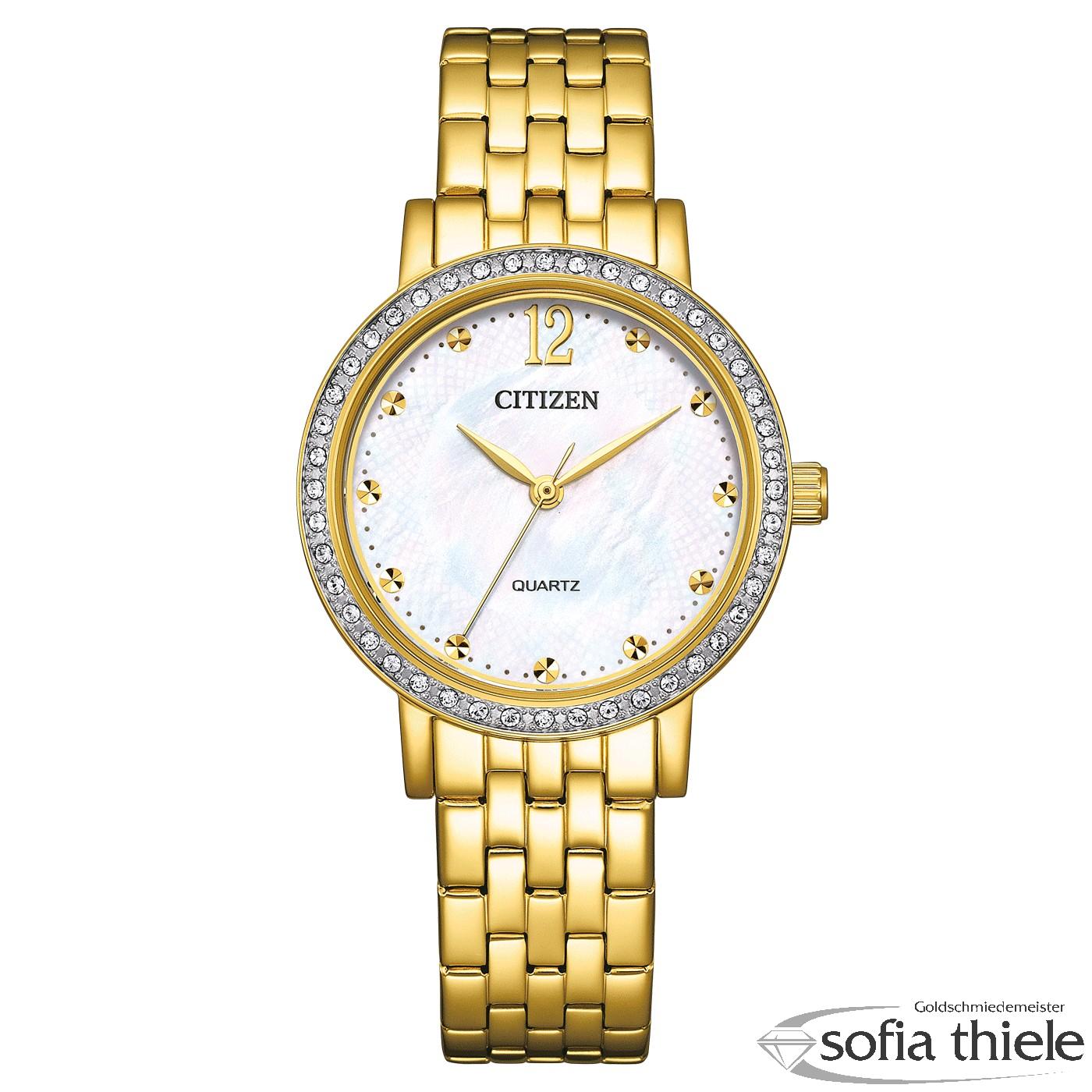 Damenuhr Metallband Quarz EL3102-50D