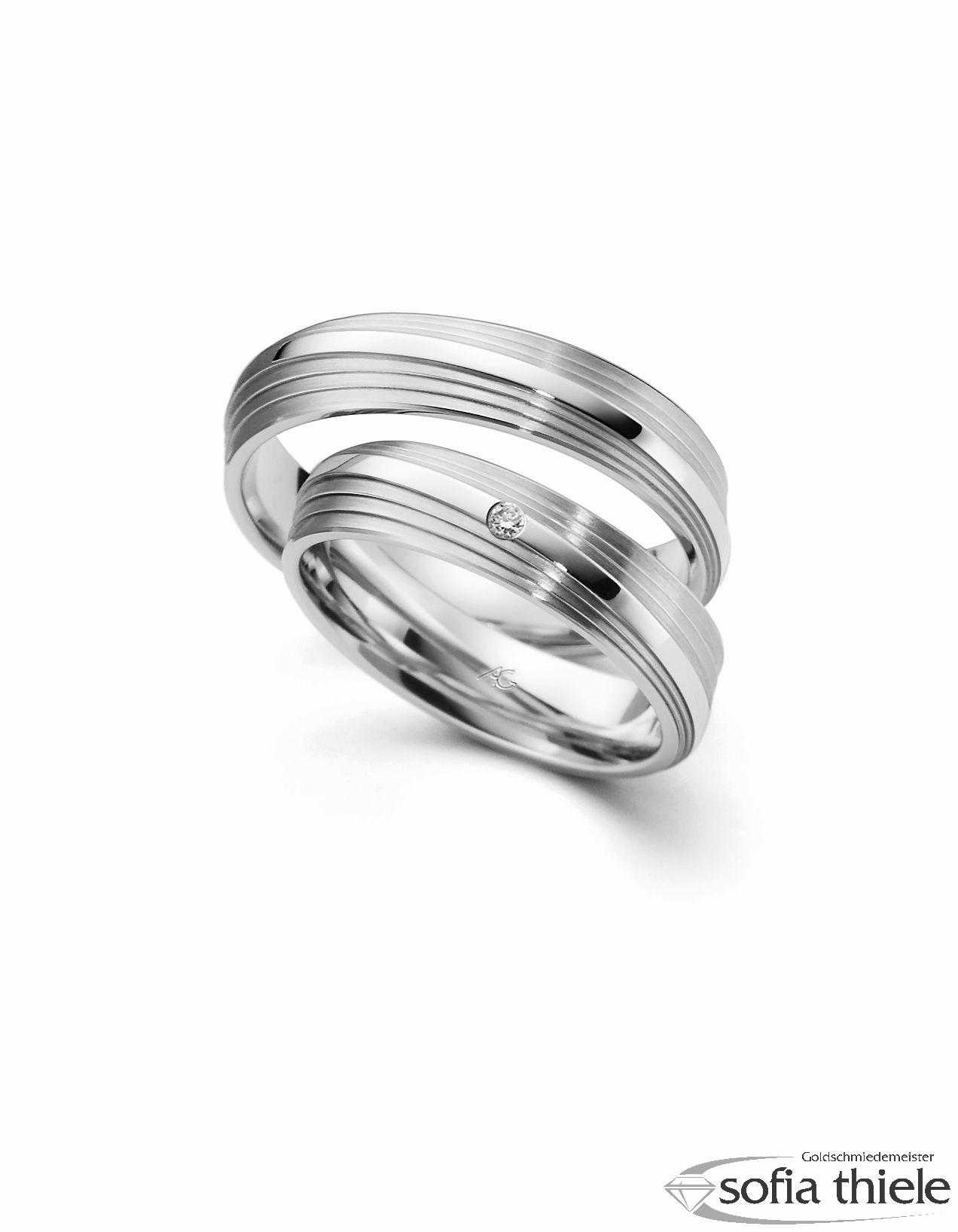 Trauringe Gold Paar G-28415-5-375W