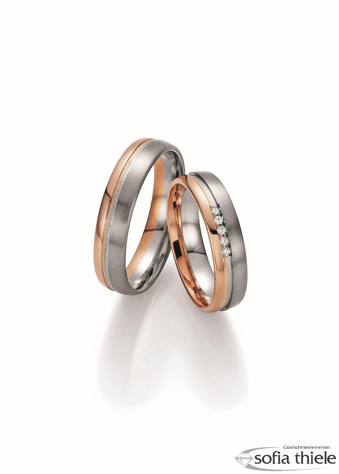 Trauring Palladium Paar 88440