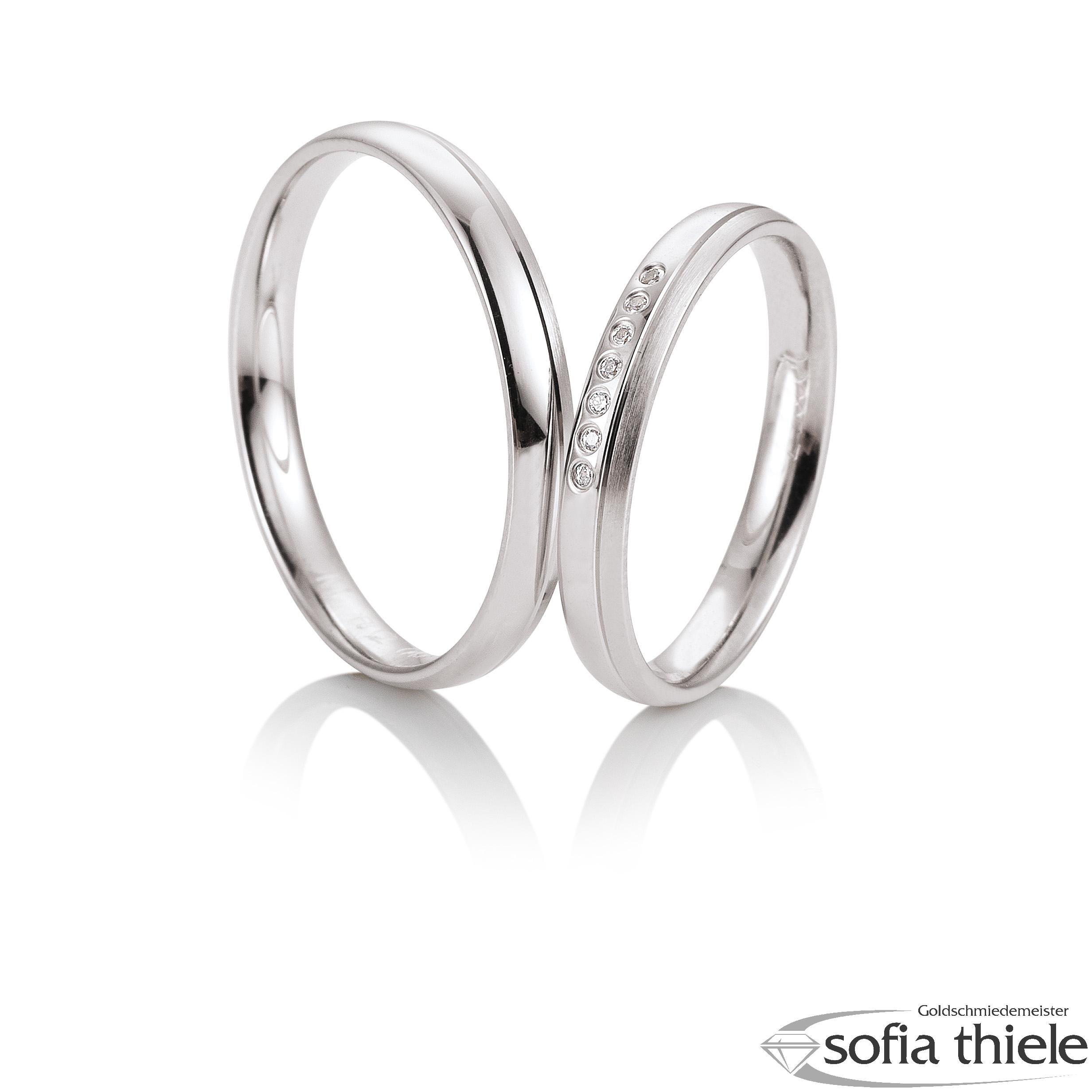 Trauringe Gold Paar 49-81767-585W