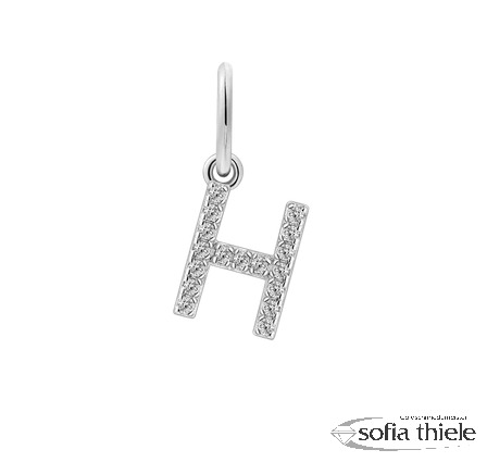 Kettenanhänger Silber m. Zirk. XS10450W-H