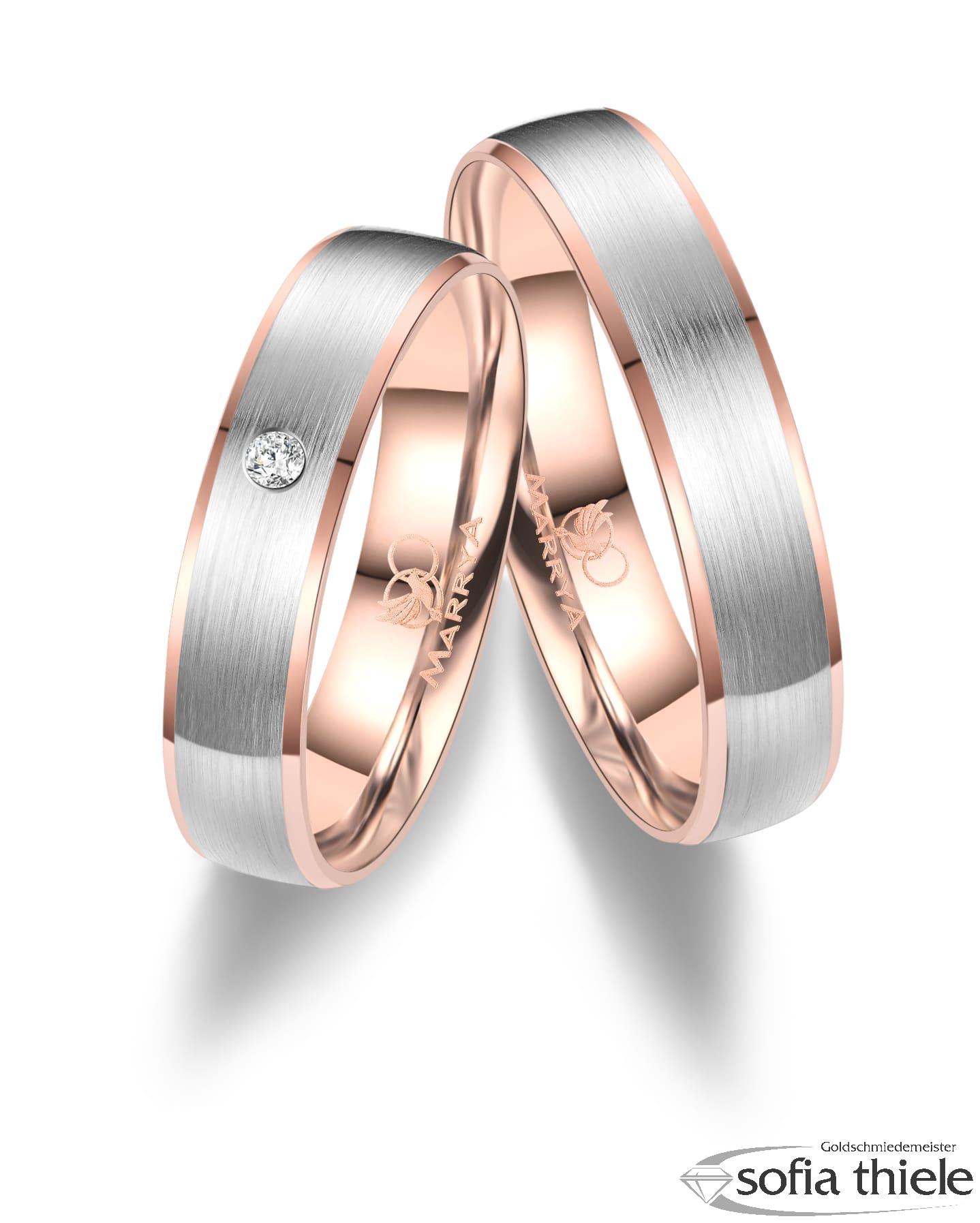 Trauringe Gold Paar GO-47