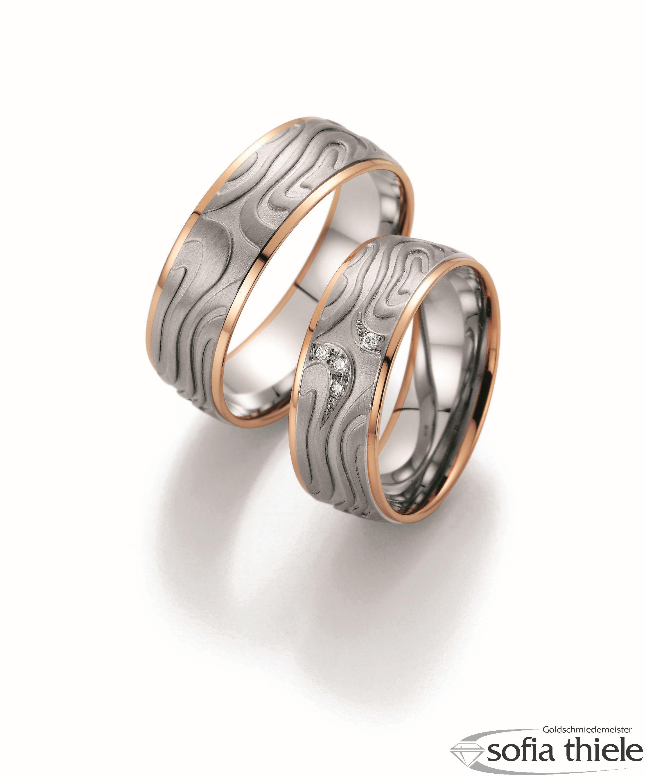 Trauring Palladium Paar 88423-070