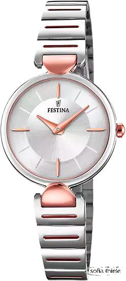 Damenuhr Metallband Quarz F20320-2