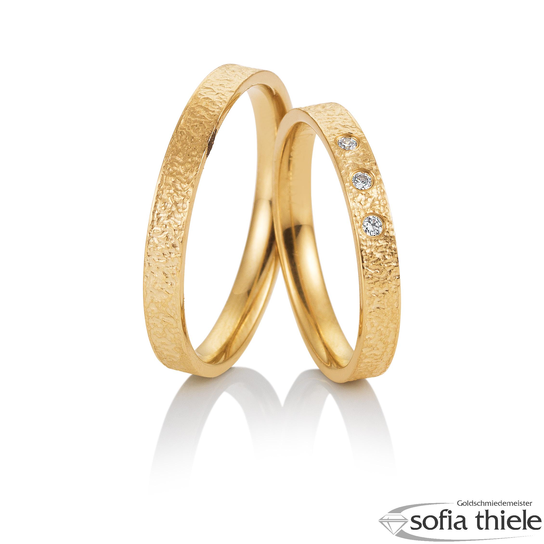 Trauringe Gold Paar 49-81757-585G