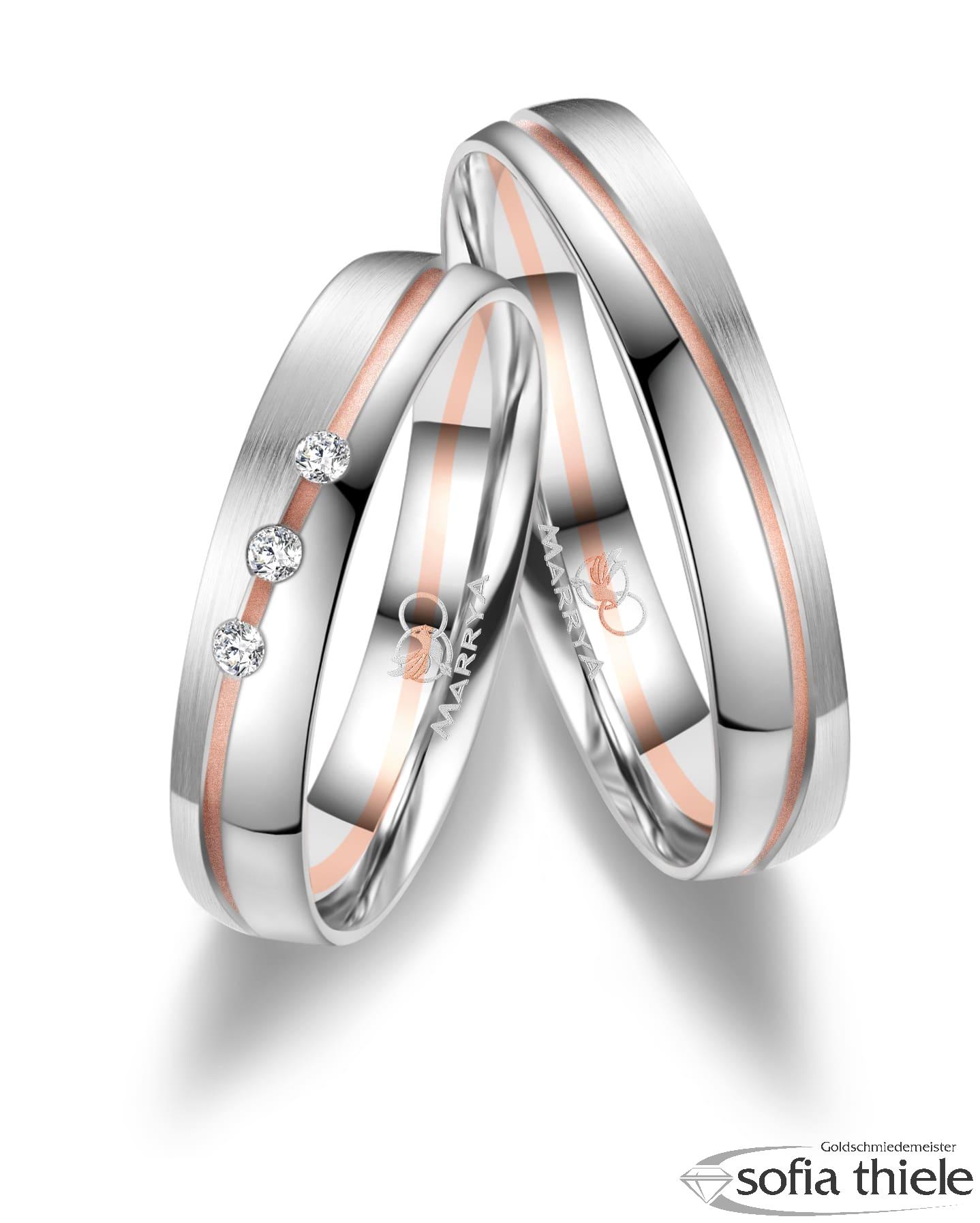 Trauringe Gold Paar GO-48