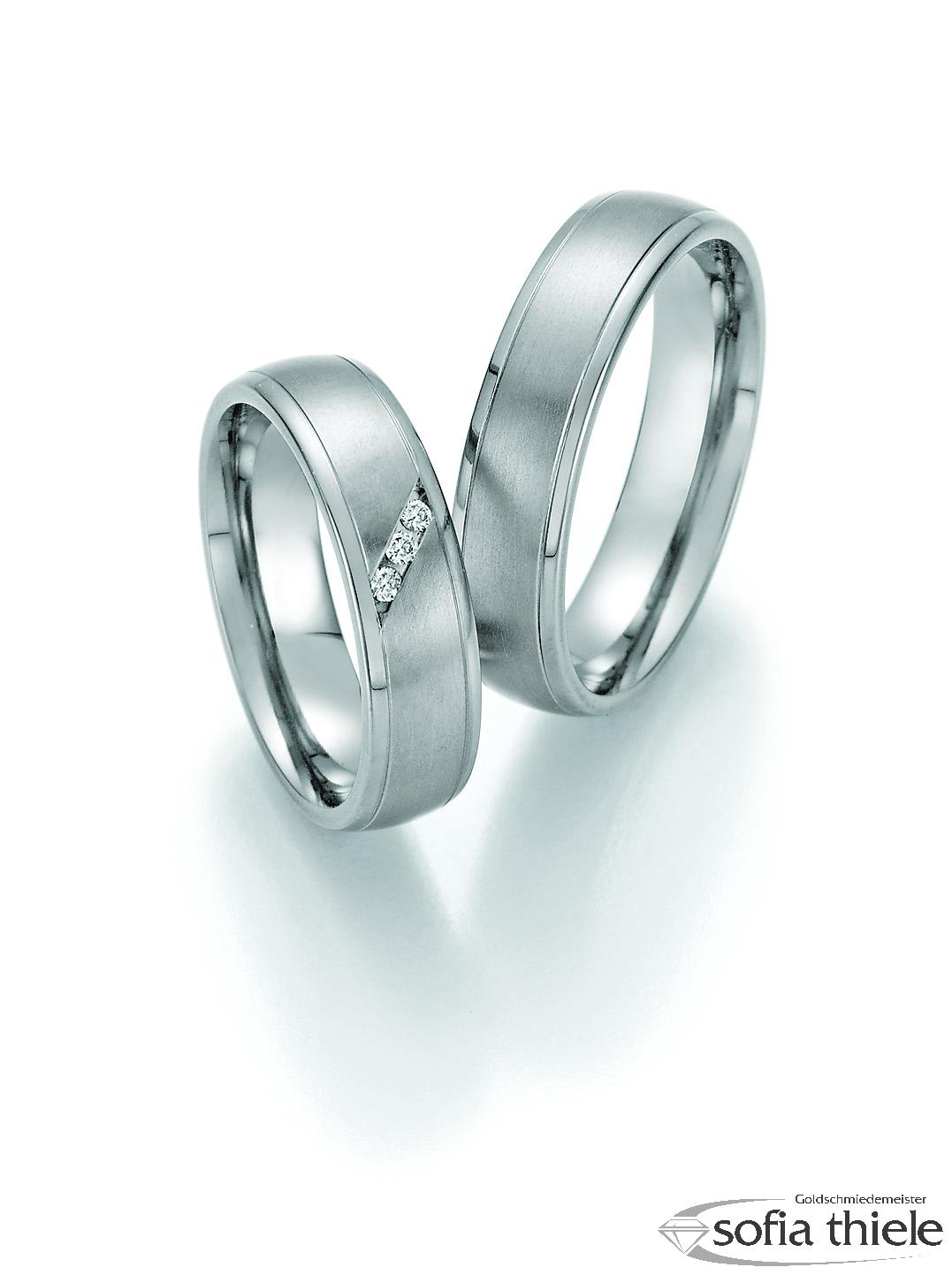 Trauringe Titan Paar 77-20030-055