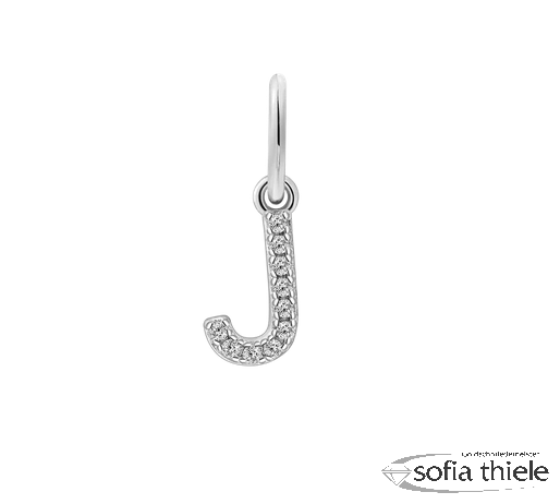 Kettenanhänger Silber m. Zirk. XS10450W-J