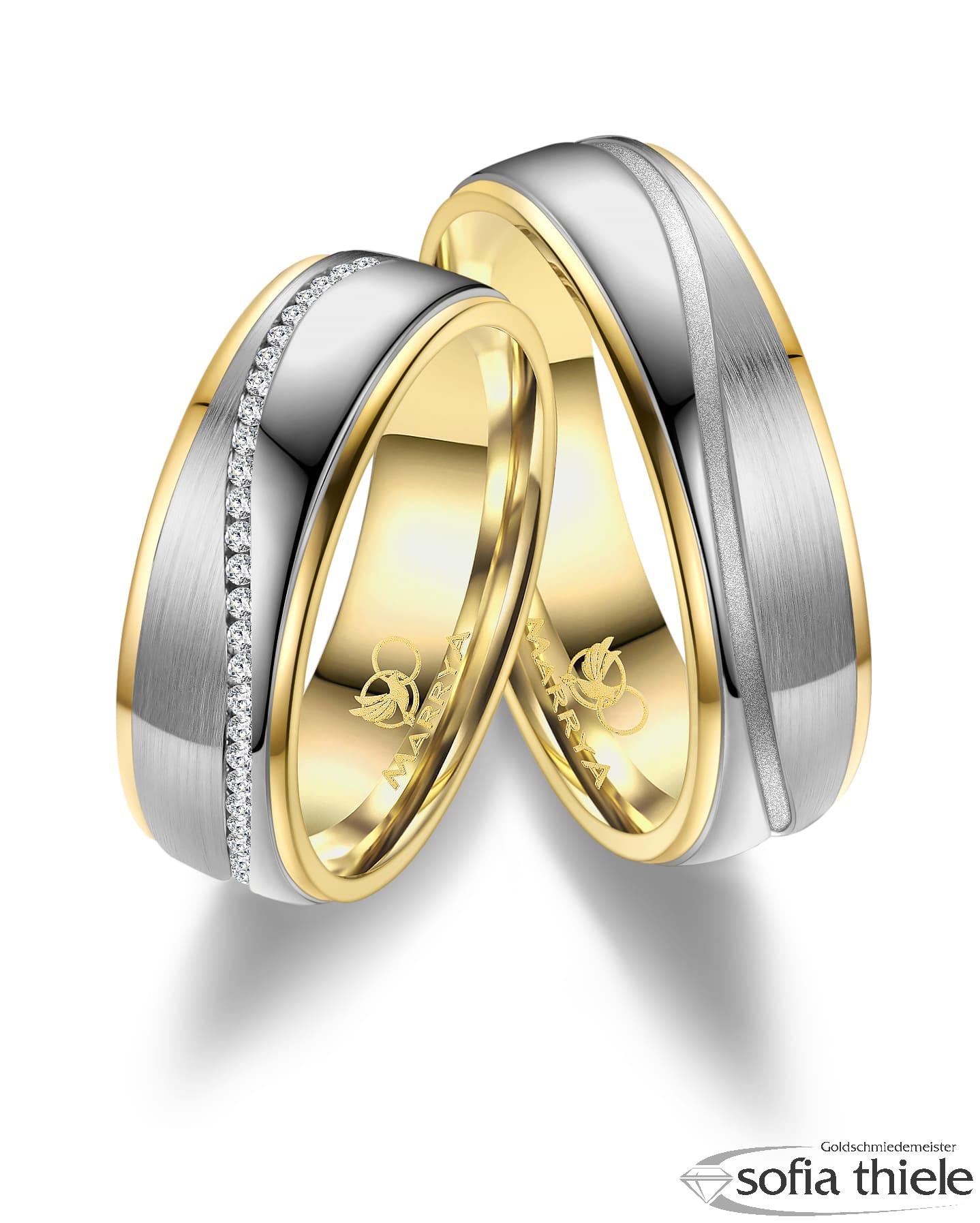 Trauringe Edelstahl Paar ES-22