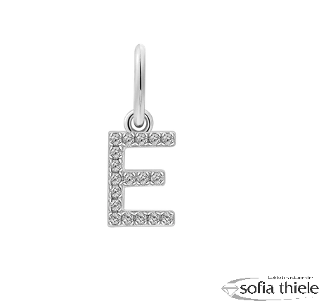 Kettenanhänger Silber m. Zirk. XS10450W-E