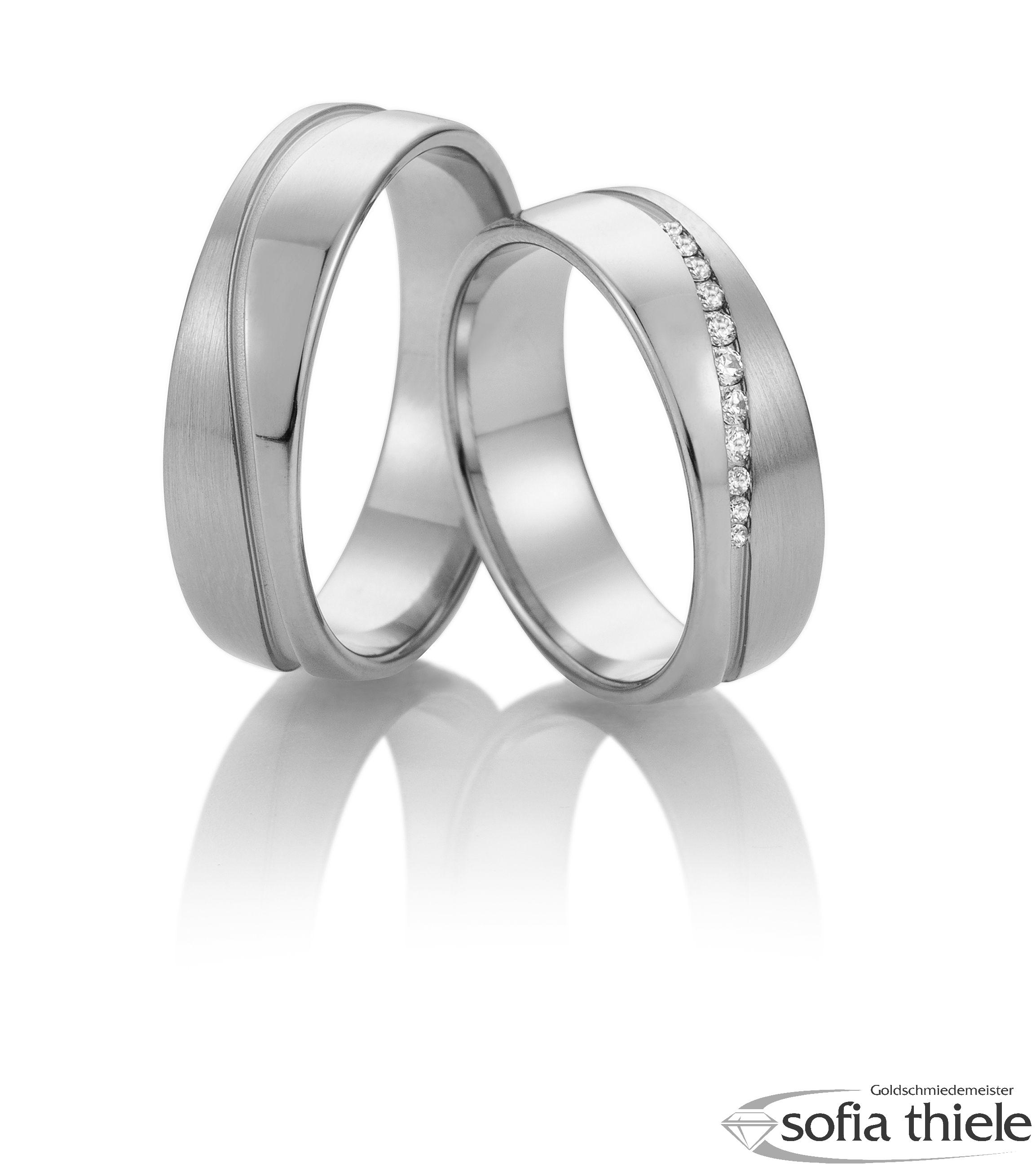 Trauringe Gold Paar 49-81648-49-375W