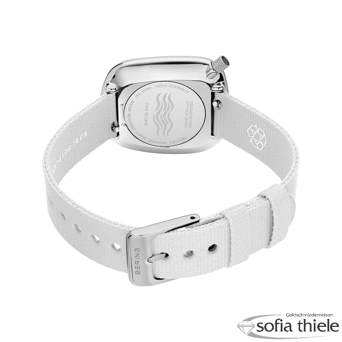 Damenuhr Lederband Quarz 18034-007