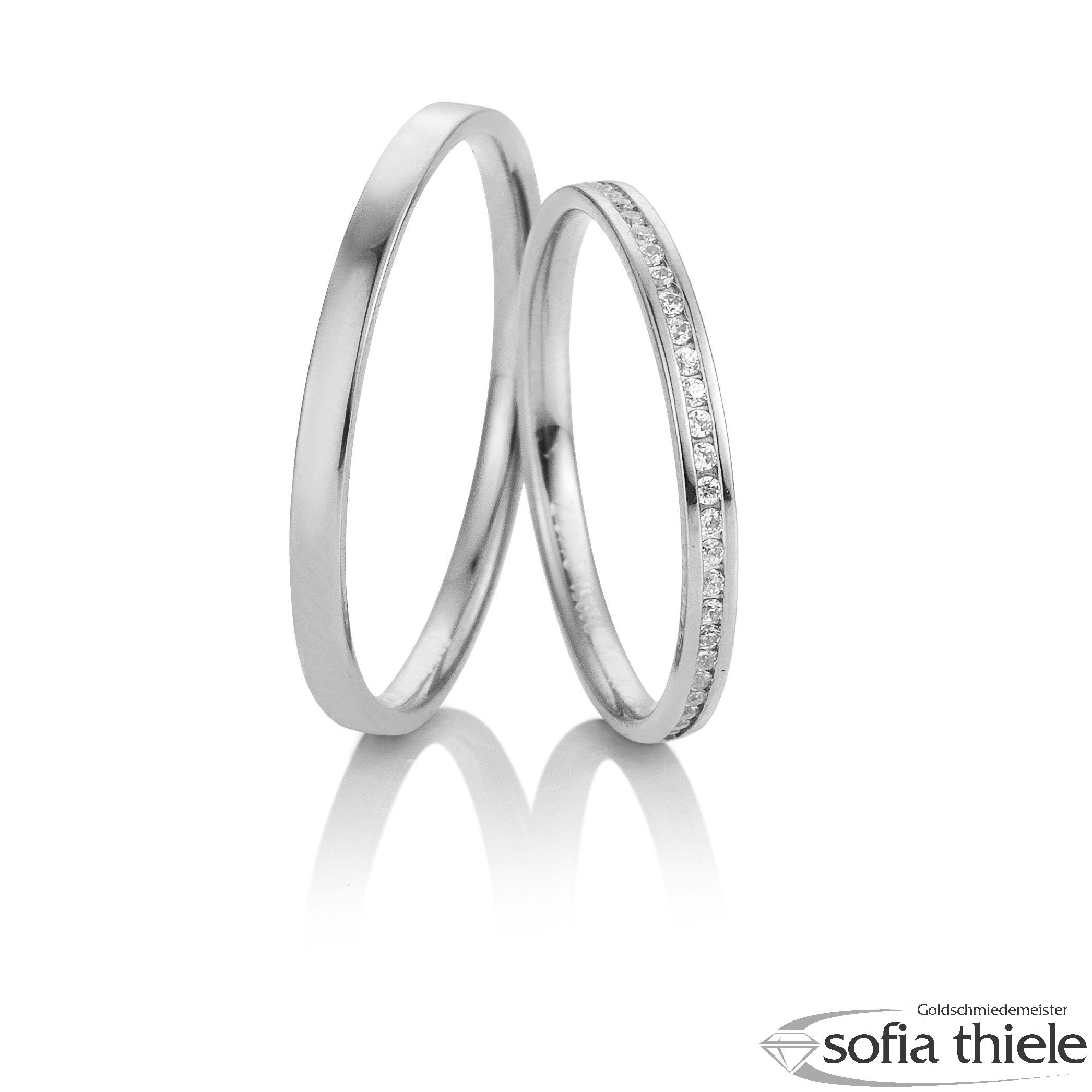 Trauringe Gold Paar 49-81751-585W