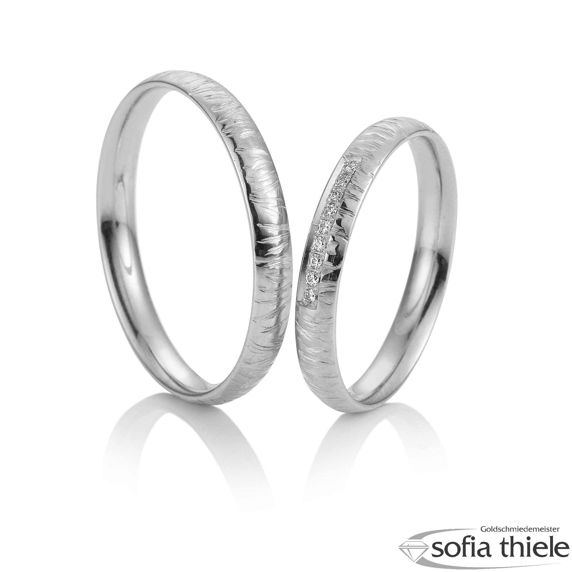 Trauringe Gold Paar 49-81777-585W