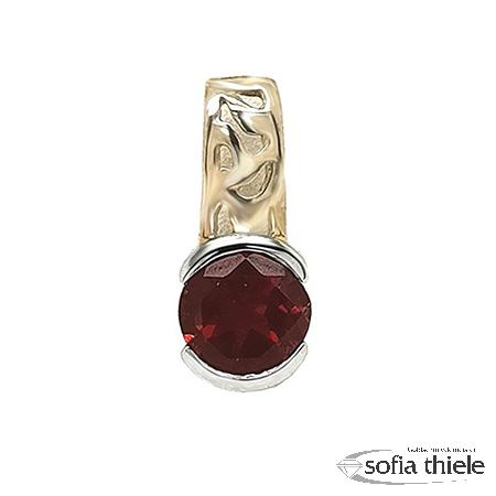 Kettenanhänger Gold m. Farbst. H-07-21-284