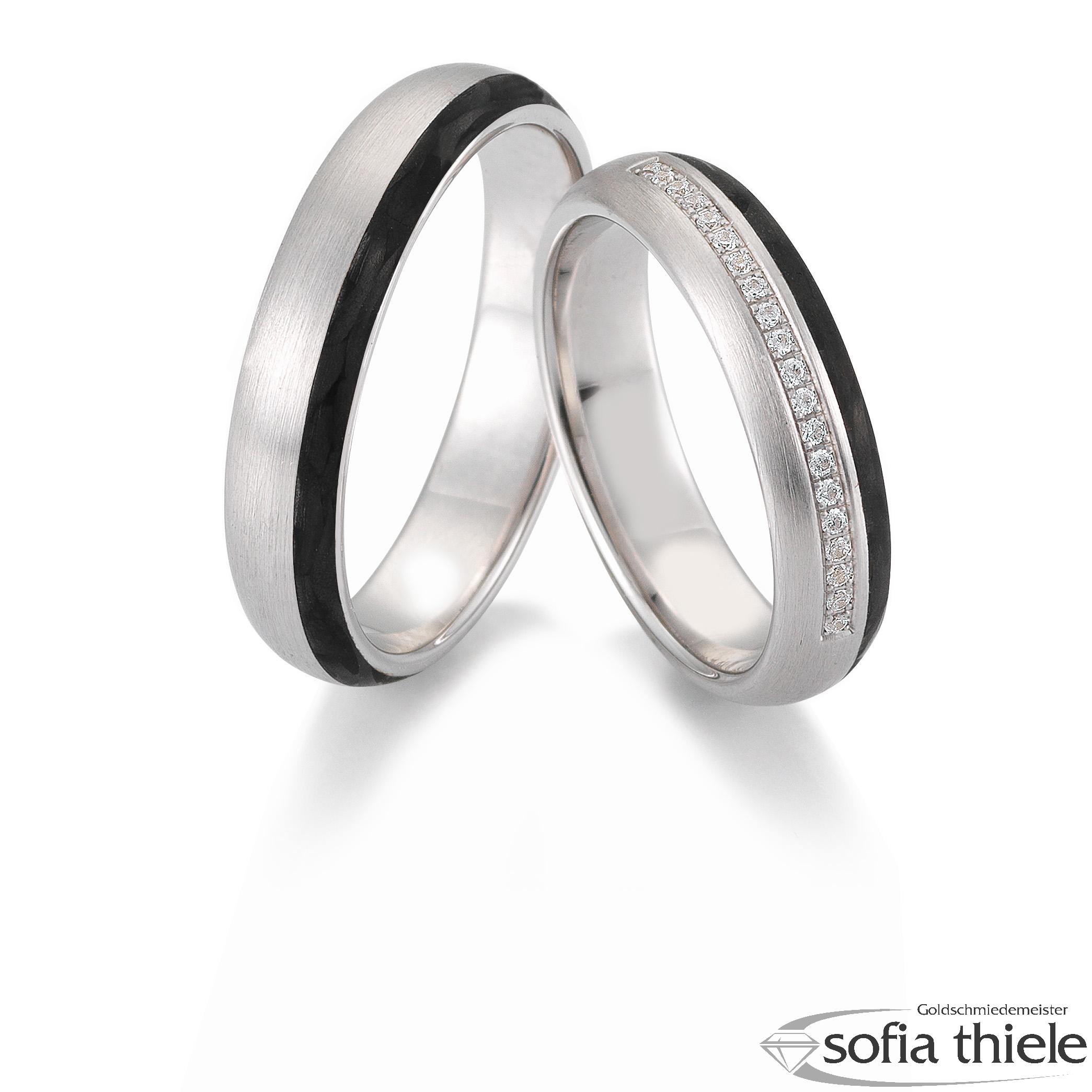 Trauringe Gold Paar 49-81455-0-375W