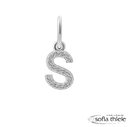 Kettenanhänger Silber m. Zirk. XS10450W-S