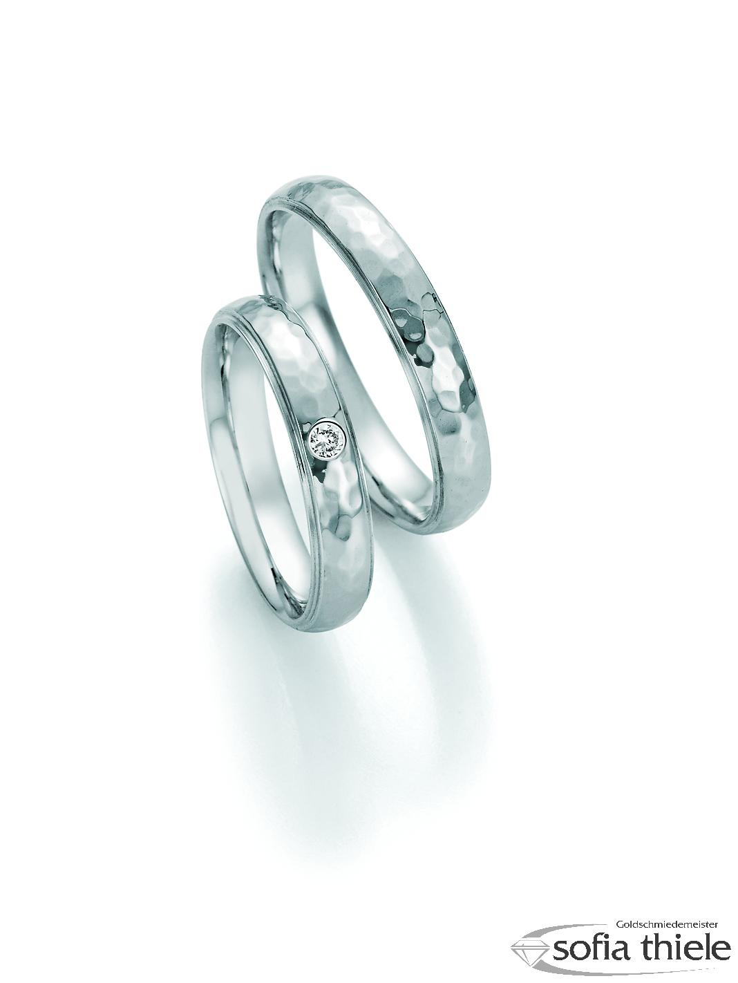 Trauringe Edelstahl Paar 88-22090-039