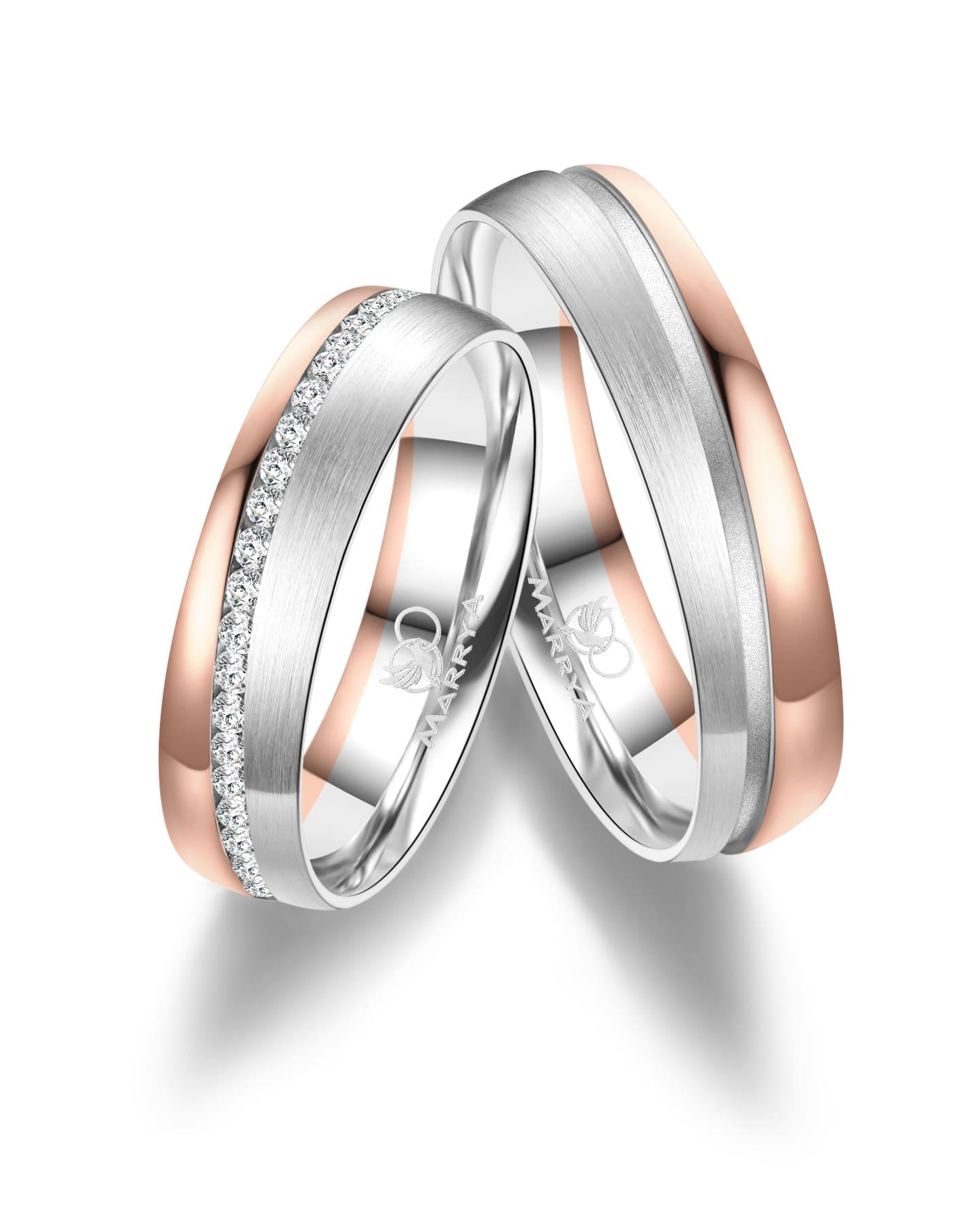 Trauringe Gold Paar GO-49