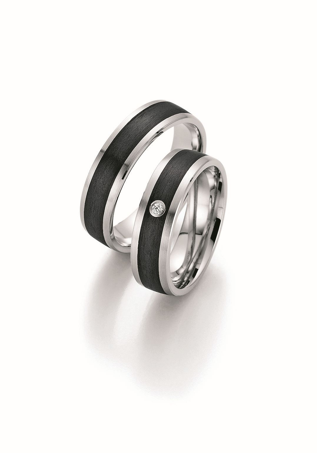 Trauringe Platin Paar F-01140-061