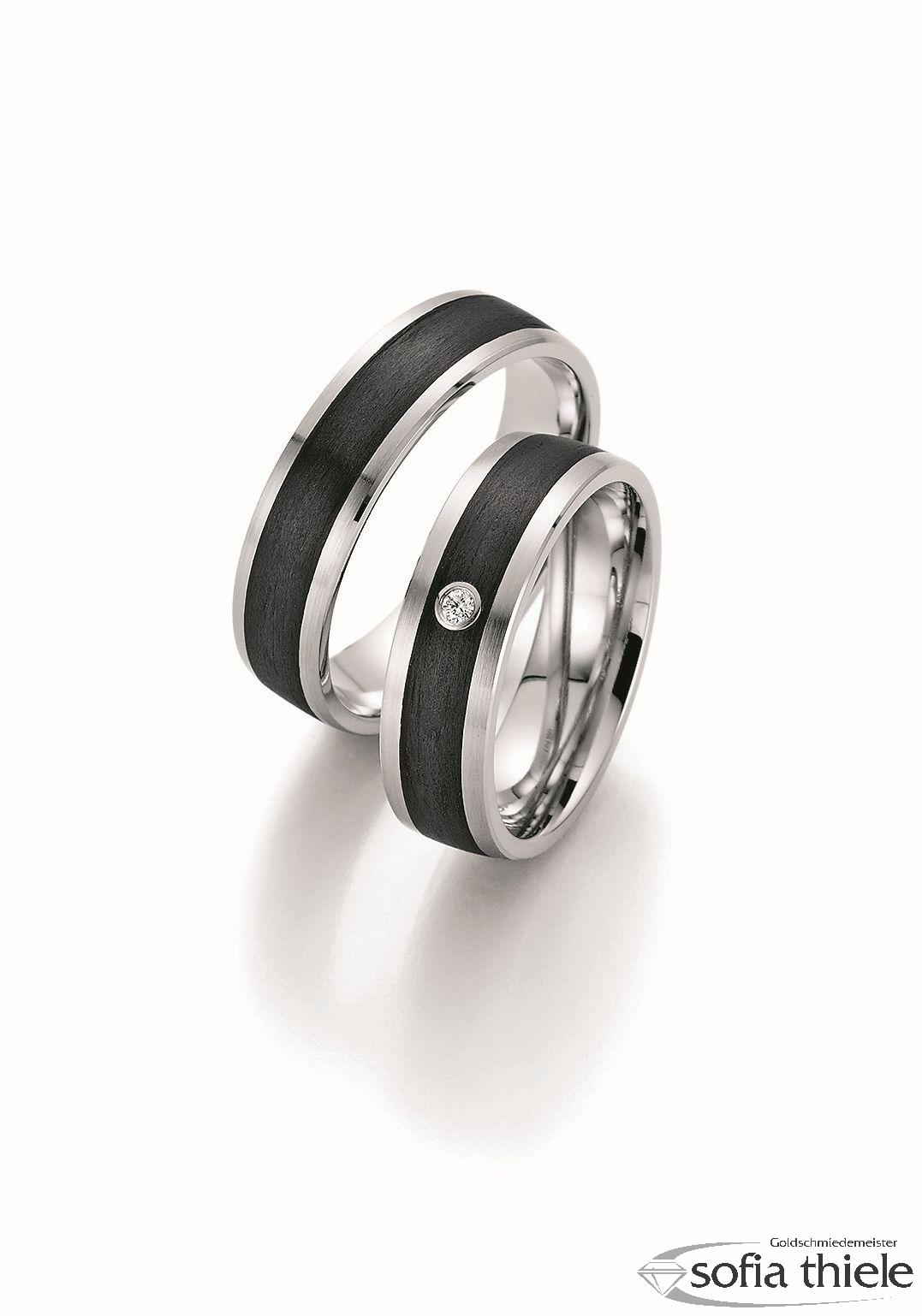 Trauringe Platin Paar F-01140-061