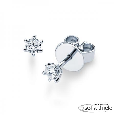 Ohrstecker Platin m. Diamant RU-1572-15-Pt