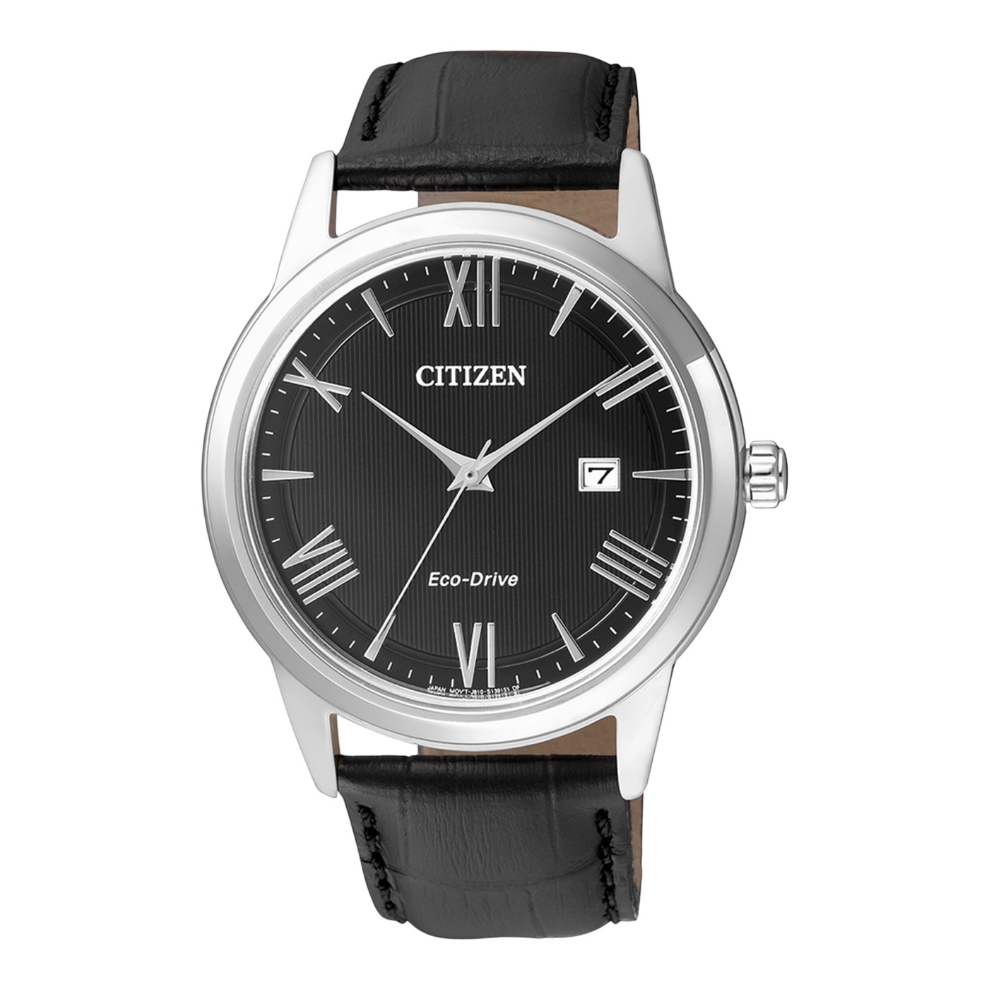 Herrenuhr Lederband Quarz AW1231-07E