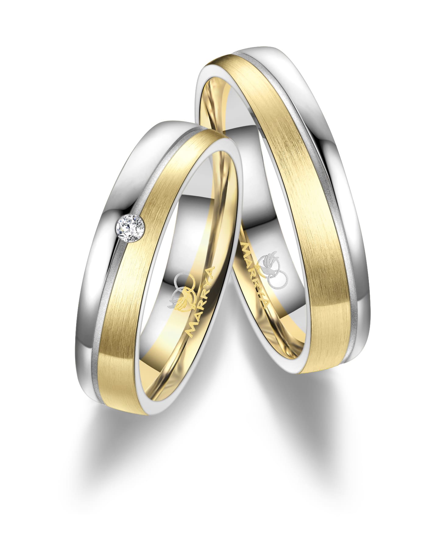 Trauringe Gold Paar GO-41