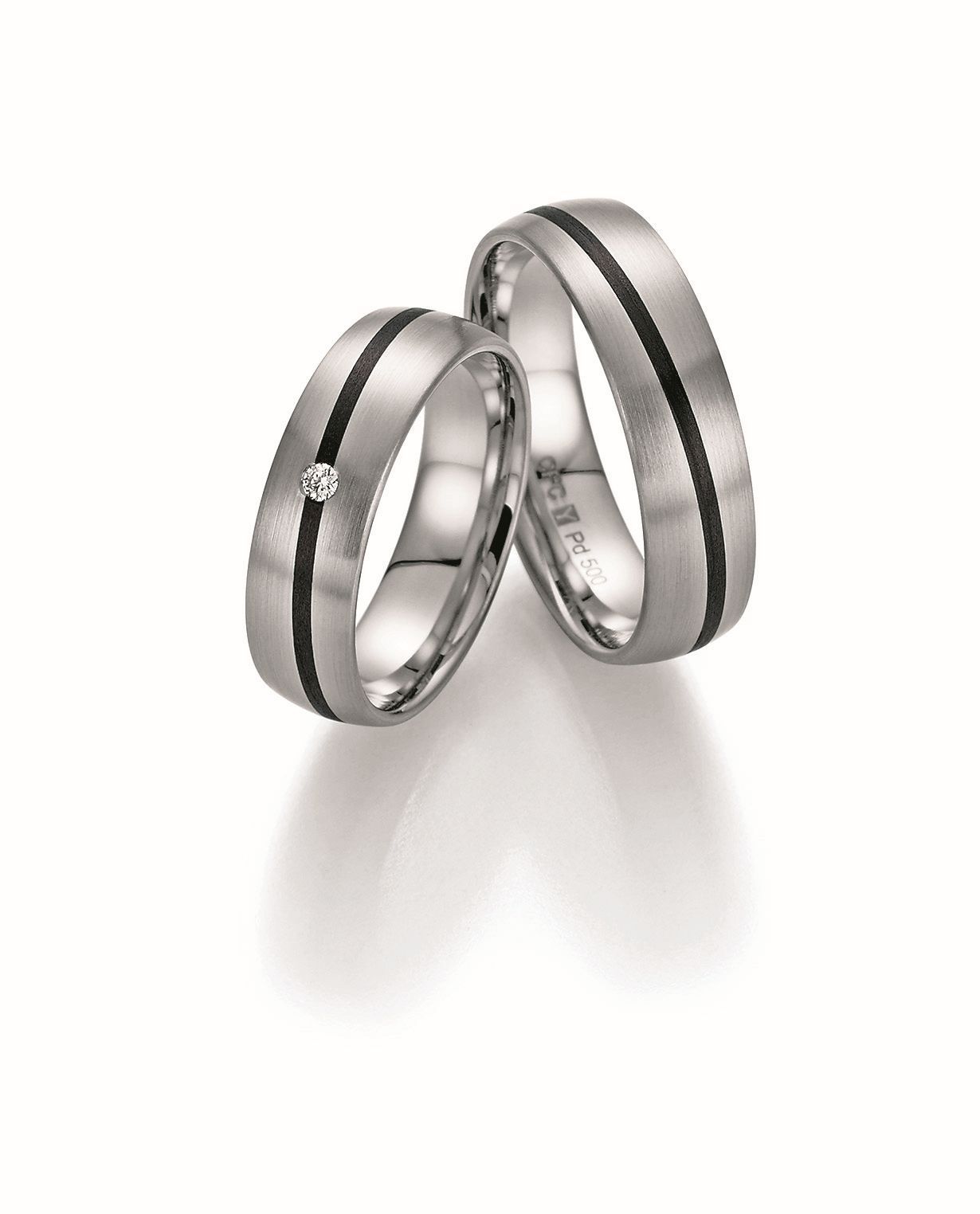 Trauring Palladium Paar 88433-060
