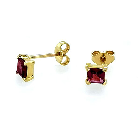 Ohrstecker Gold m. Farbstein 65.1792.55