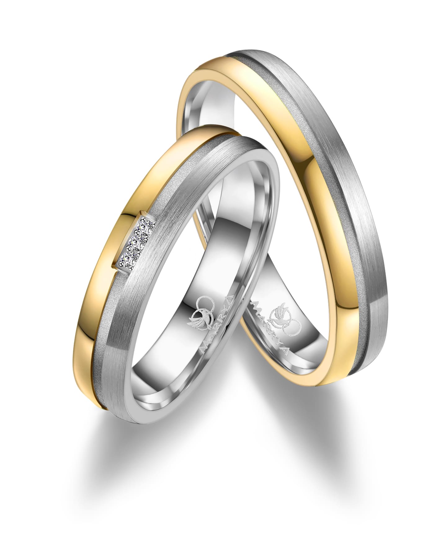Trauringe Titan Paar TI-13