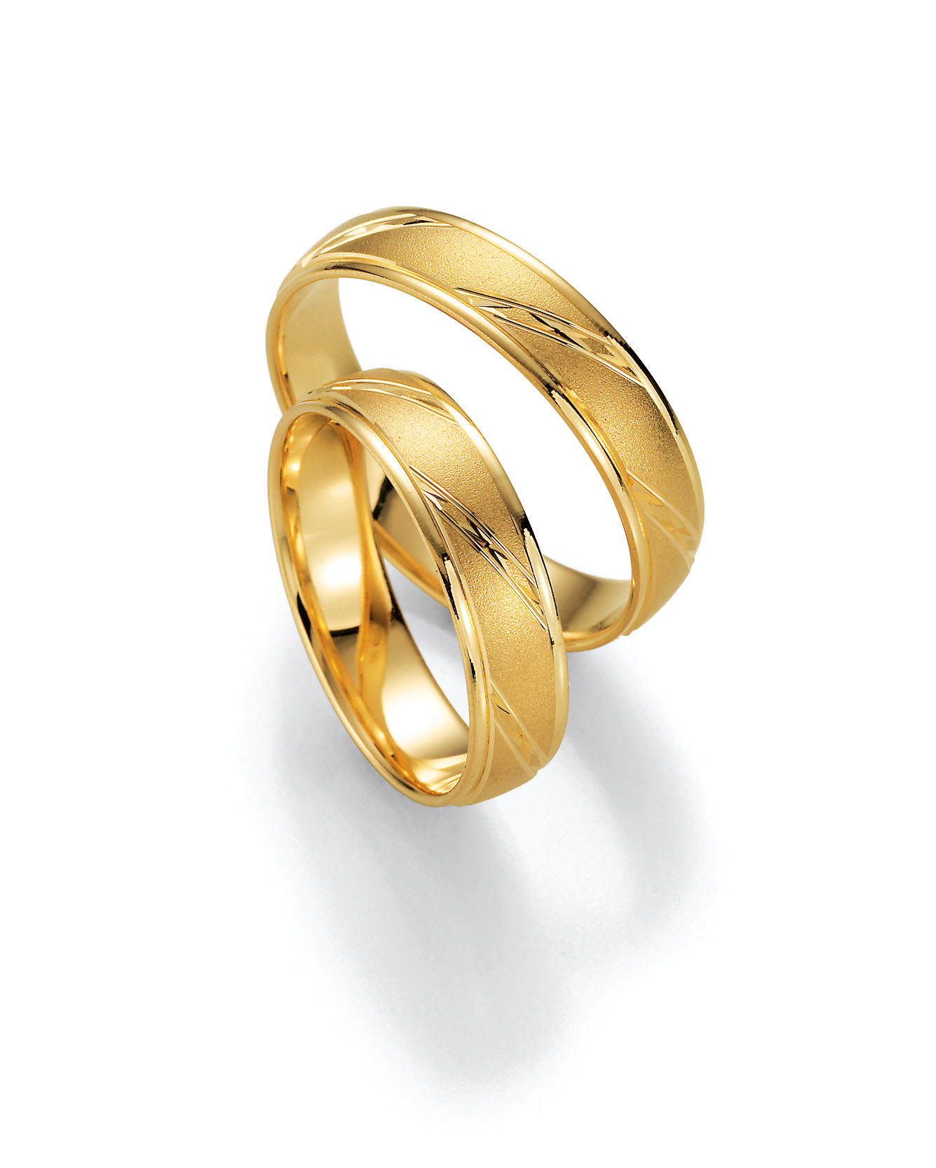 Trauringe Gold Paar 66-20290-050-3G
