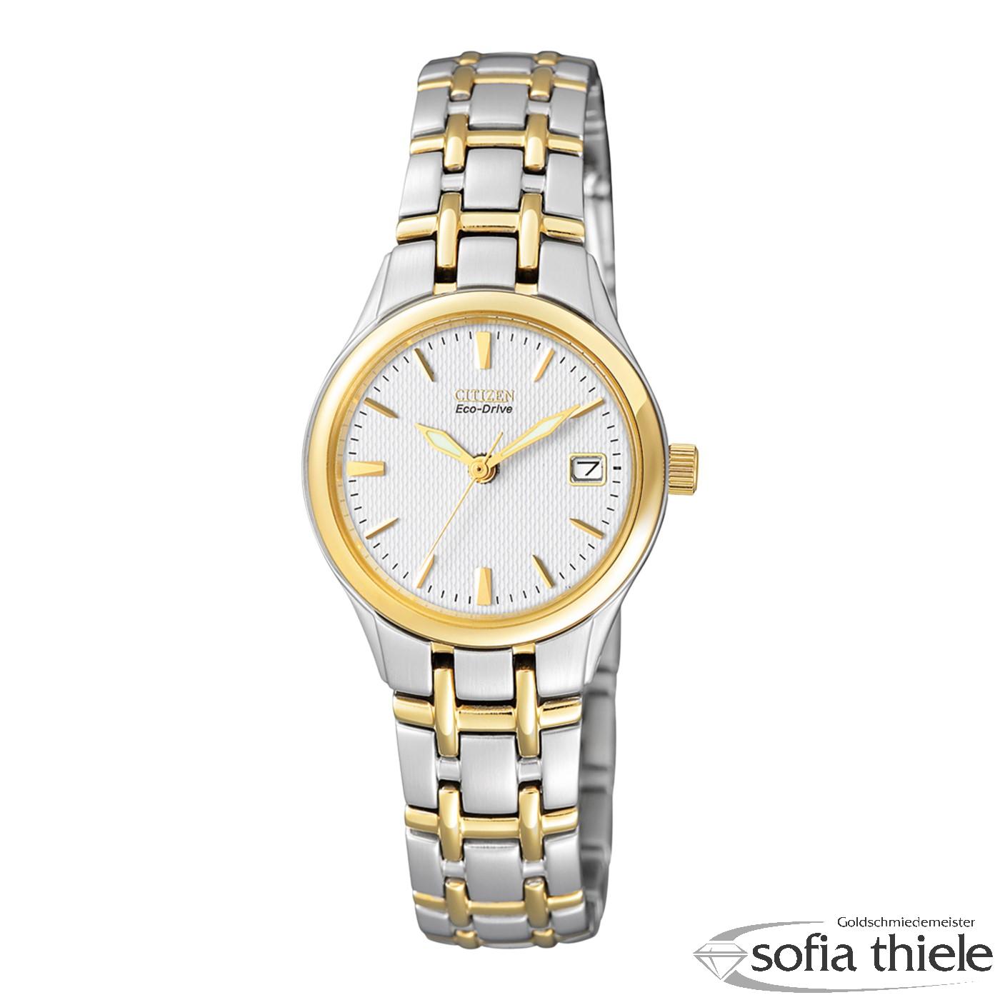 Damenuhr Metallband Quarz EW1264-50A